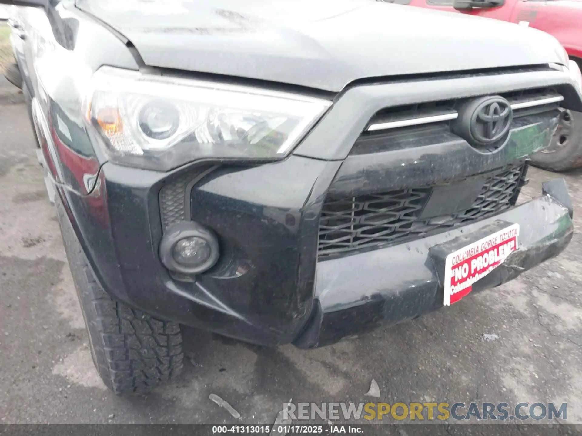 20 fotografías del automóvil dañado JTEMU5JR6M5855676 TOYOTA 4RUNNER 2021