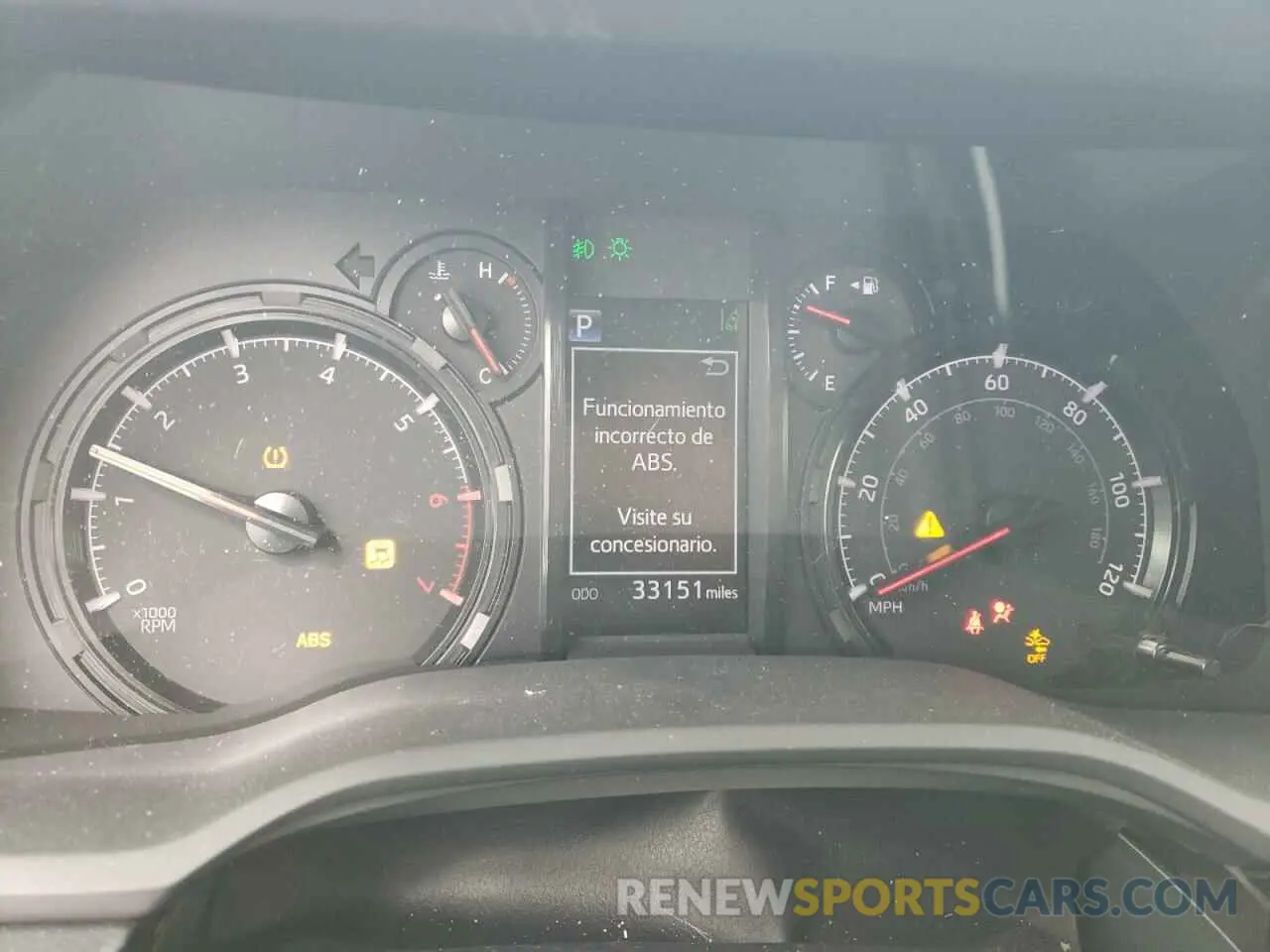 9 fotografías del automóvil dañado JTEMU5JR7M5875385 TOYOTA 4RUNNER 2021