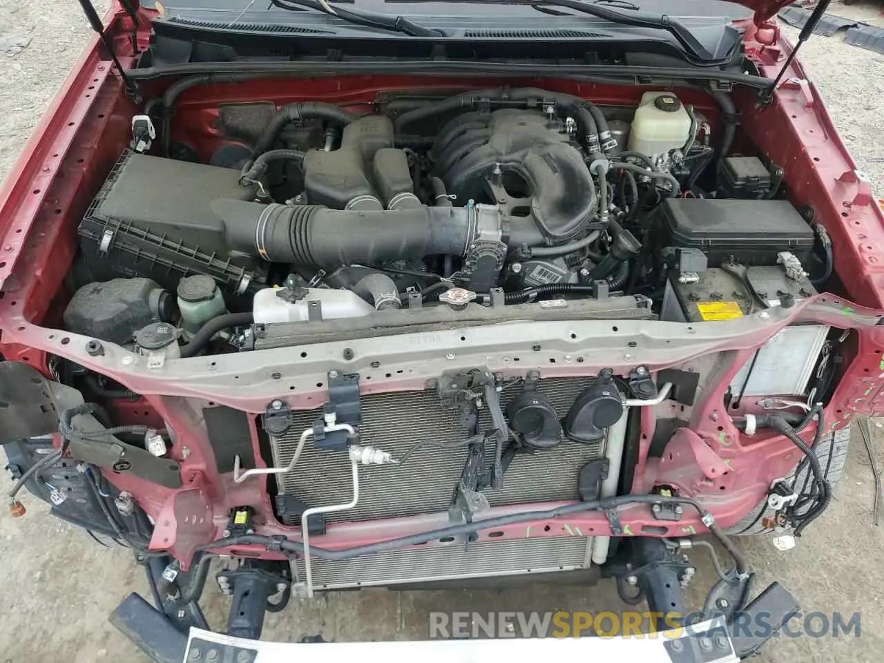 12 fotografías del automóvil dañado JTEMU5JR7M5933513 TOYOTA 4RUNNER 2021
