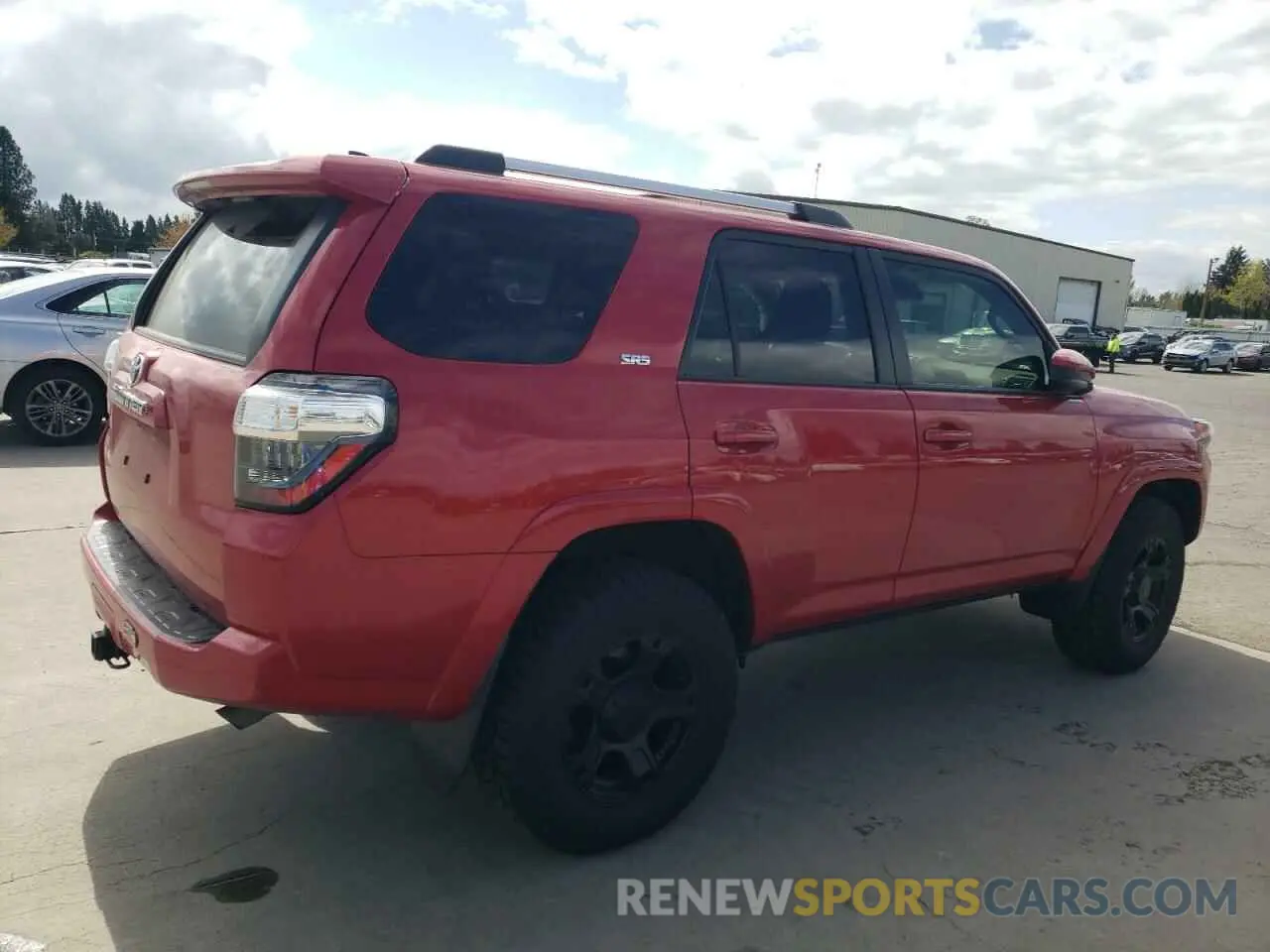 3 fotografías del automóvil dañado JTEMU5JR7M5949159 TOYOTA 4RUNNER 2021