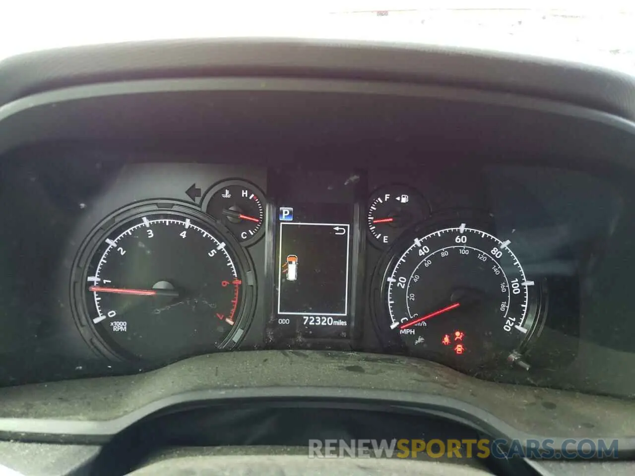 9 fotografías del automóvil dañado JTEMU5JR7M5949159 TOYOTA 4RUNNER 2021