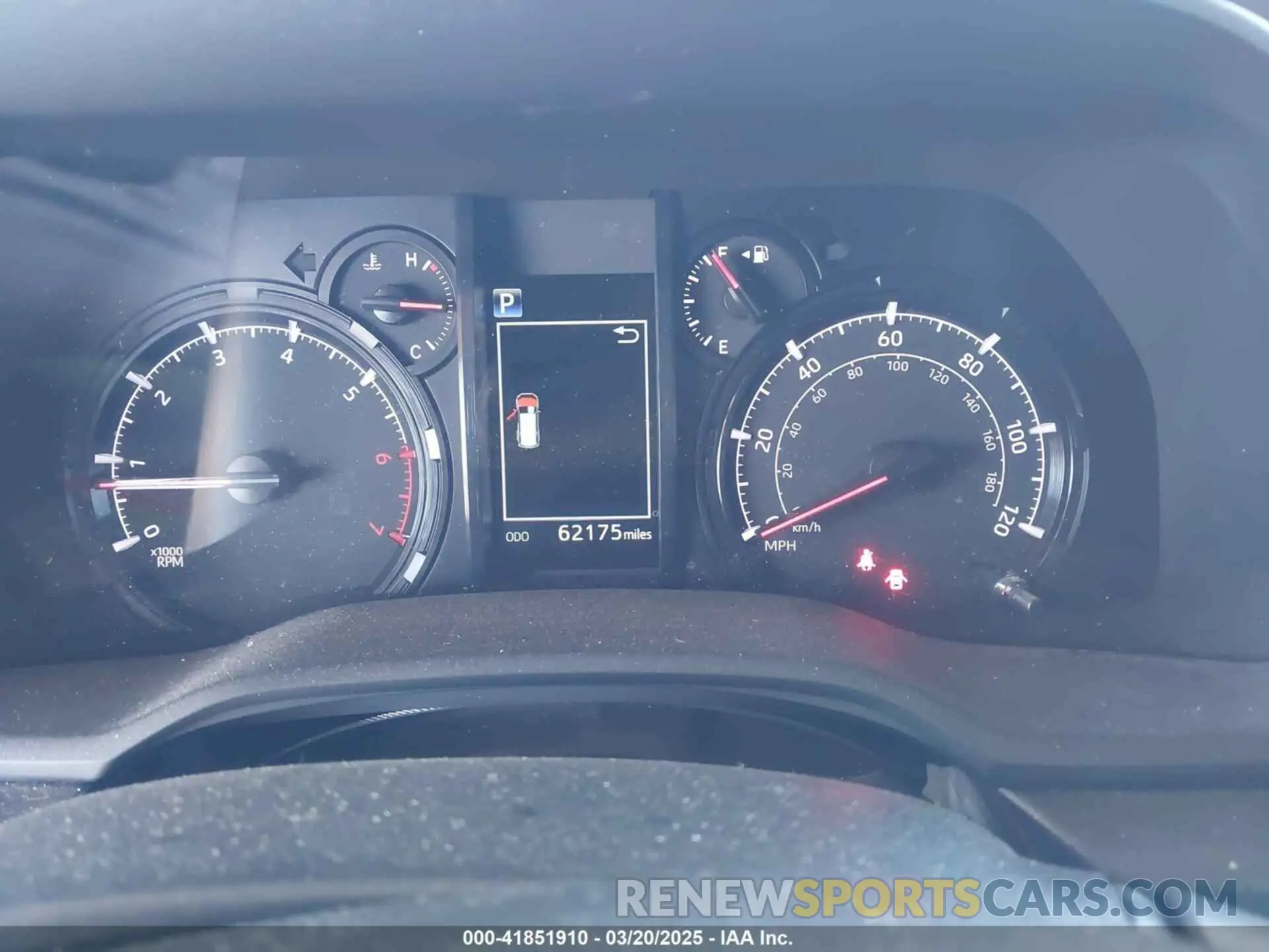7 fotografías del automóvil dañado JTEMU5JR7M5963062 TOYOTA 4RUNNER 2021