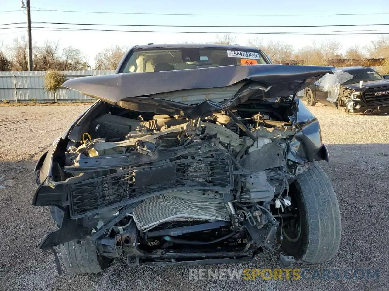 5 fotografías del automóvil dañado JTEMU5JR8M5866355 TOYOTA 4RUNNER 2021