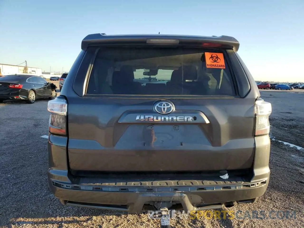 6 fotografías del automóvil dañado JTEMU5JR8M5866355 TOYOTA 4RUNNER 2021