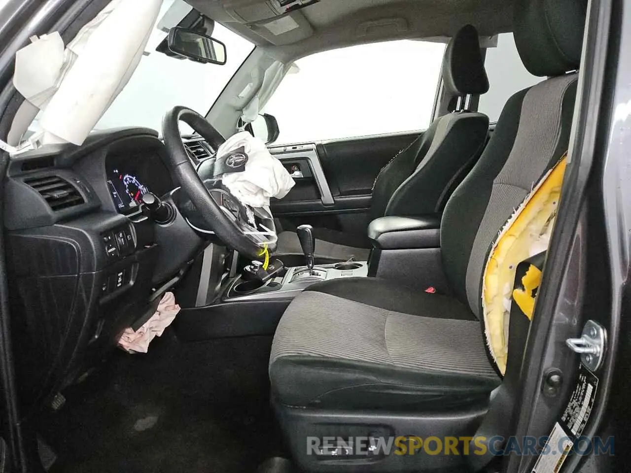 7 fotografías del automóvil dañado JTEMU5JR8M5940115 TOYOTA 4RUNNER 2021