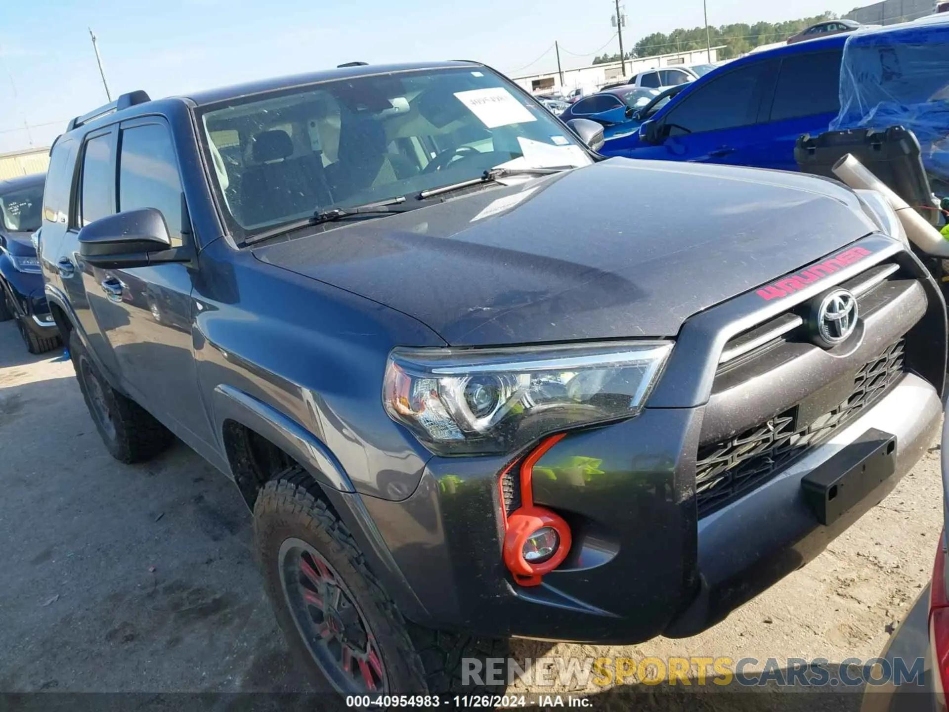 1 fotografías del automóvil dañado JTEMU5JR9M5866655 TOYOTA 4RUNNER 2021