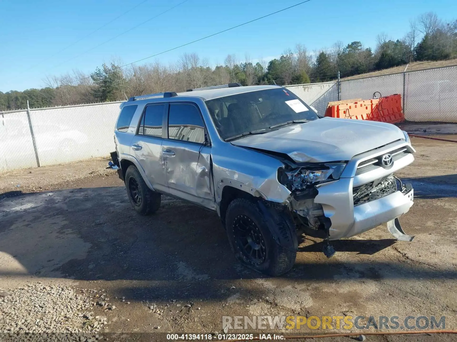 1 fotografías del automóvil dañado JTEMU5JR9M5896075 TOYOTA 4RUNNER 2021