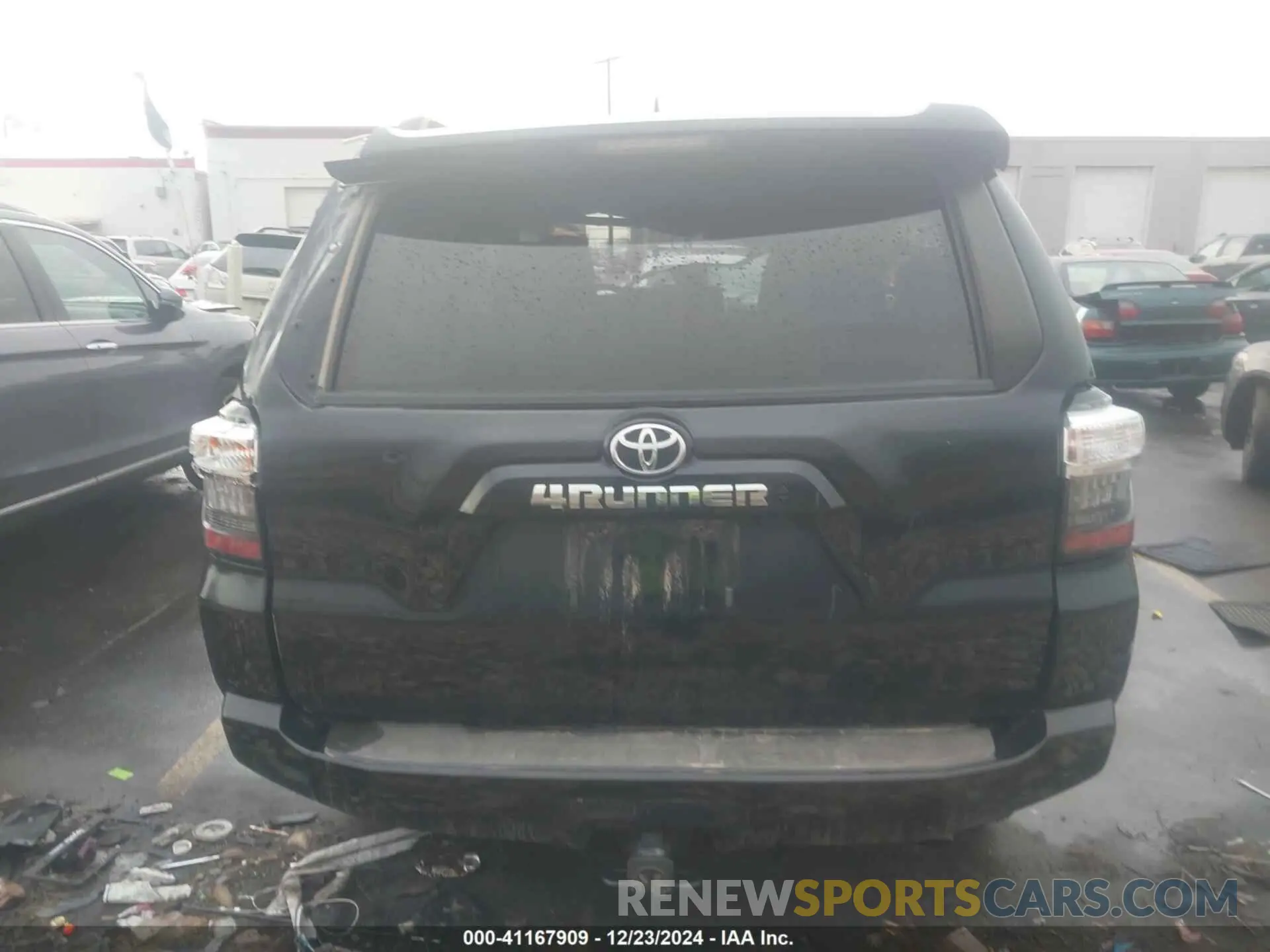 16 fotografías del automóvil dañado JTEMU5JRXM5912249 TOYOTA 4RUNNER 2021