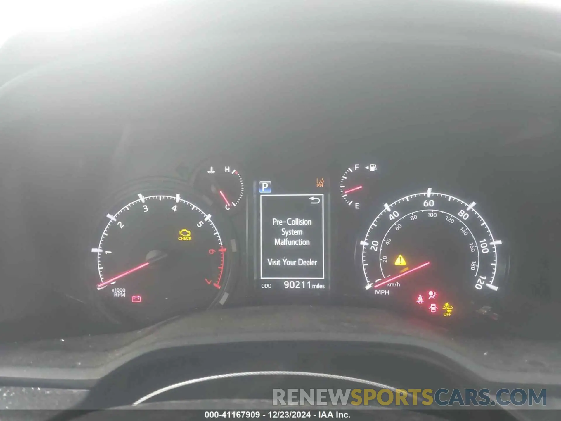 7 fotografías del automóvil dañado JTEMU5JRXM5912249 TOYOTA 4RUNNER 2021