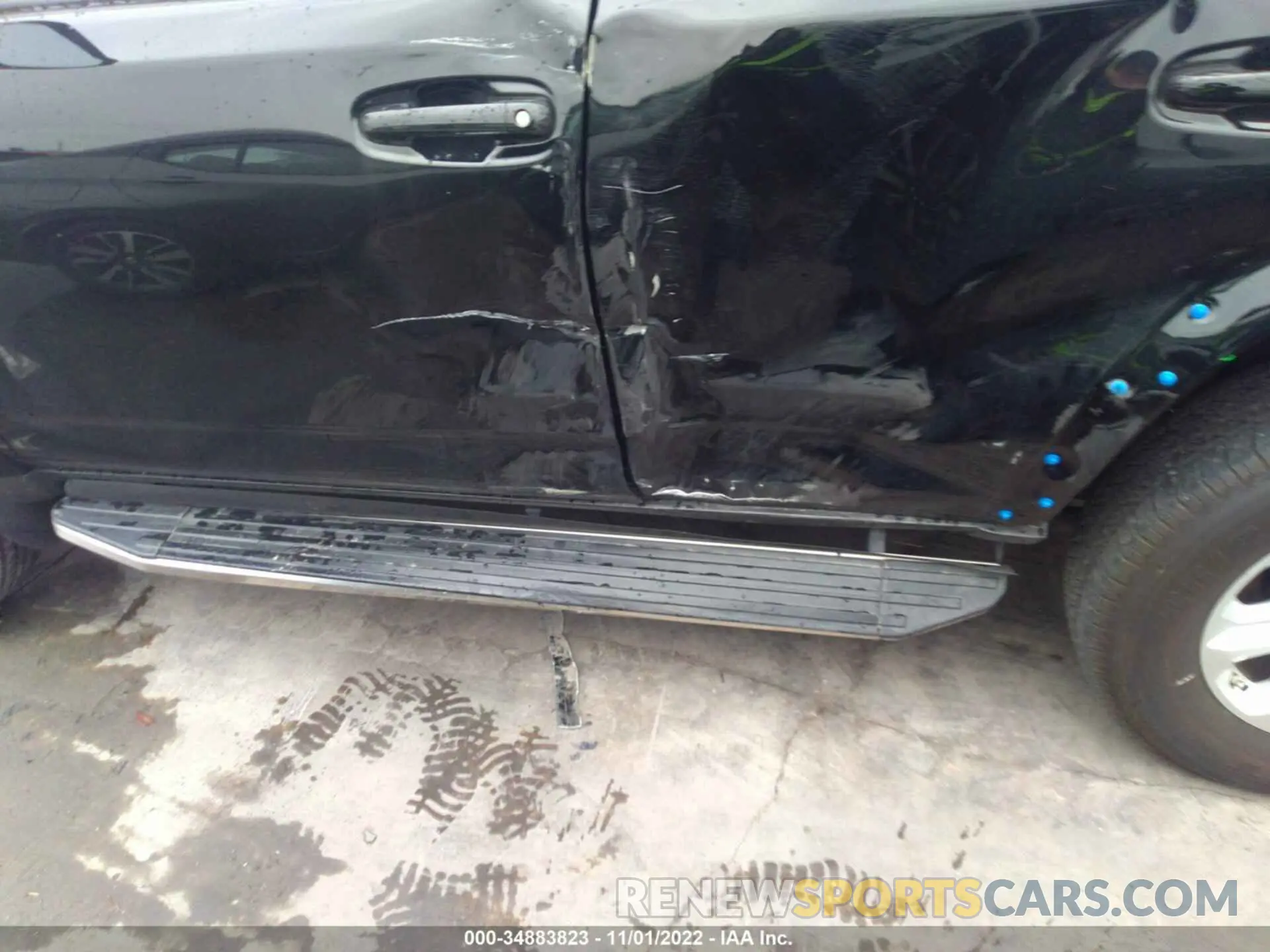 6 fotografías del automóvil dañado JTEMU5JRXM5962326 TOYOTA 4RUNNER 2021