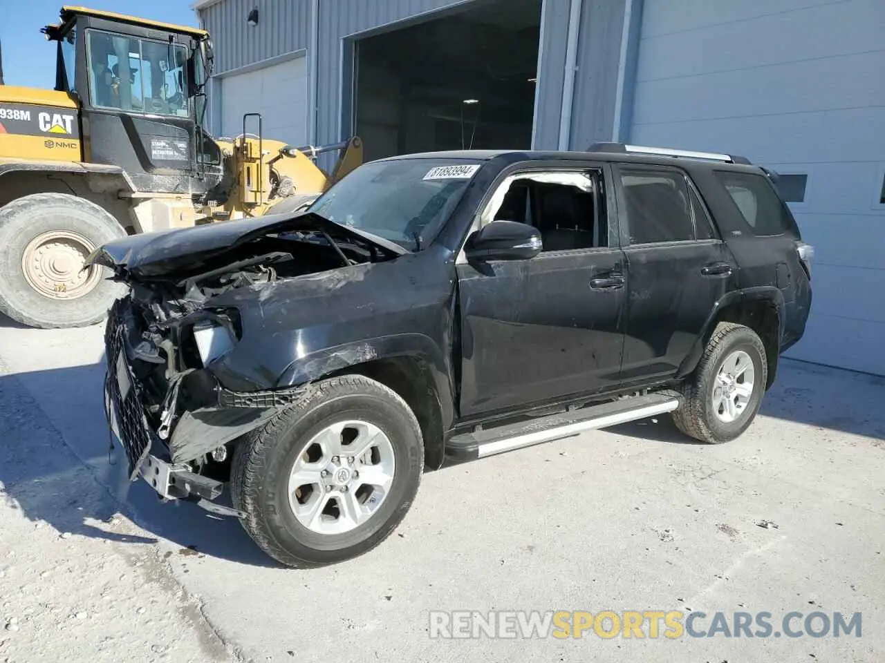 1 fotografías del automóvil dañado JTENU5JR0M5842524 TOYOTA 4RUNNER 2021