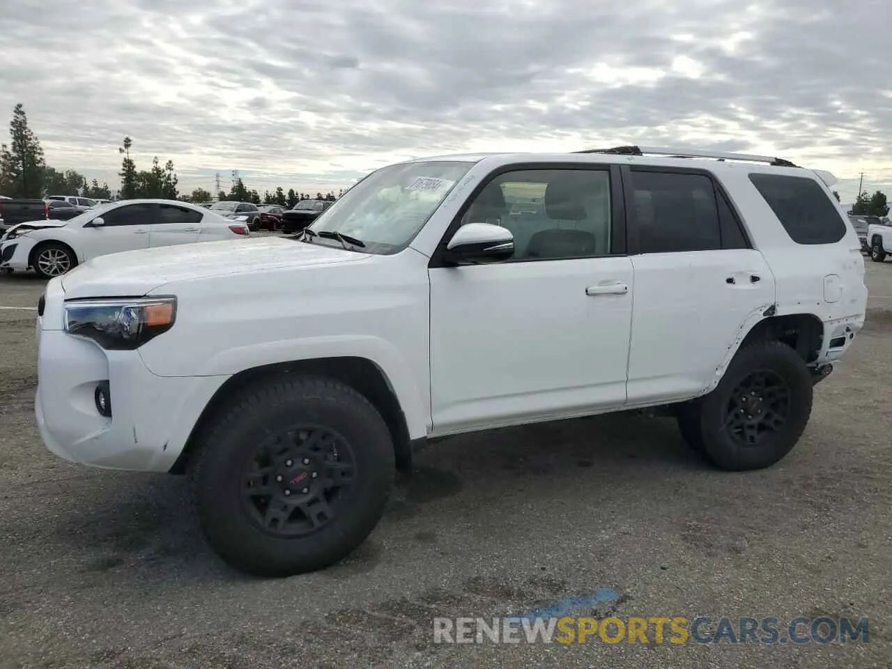 1 fotografías del automóvil dañado JTENU5JR0M5910711 TOYOTA 4RUNNER 2021