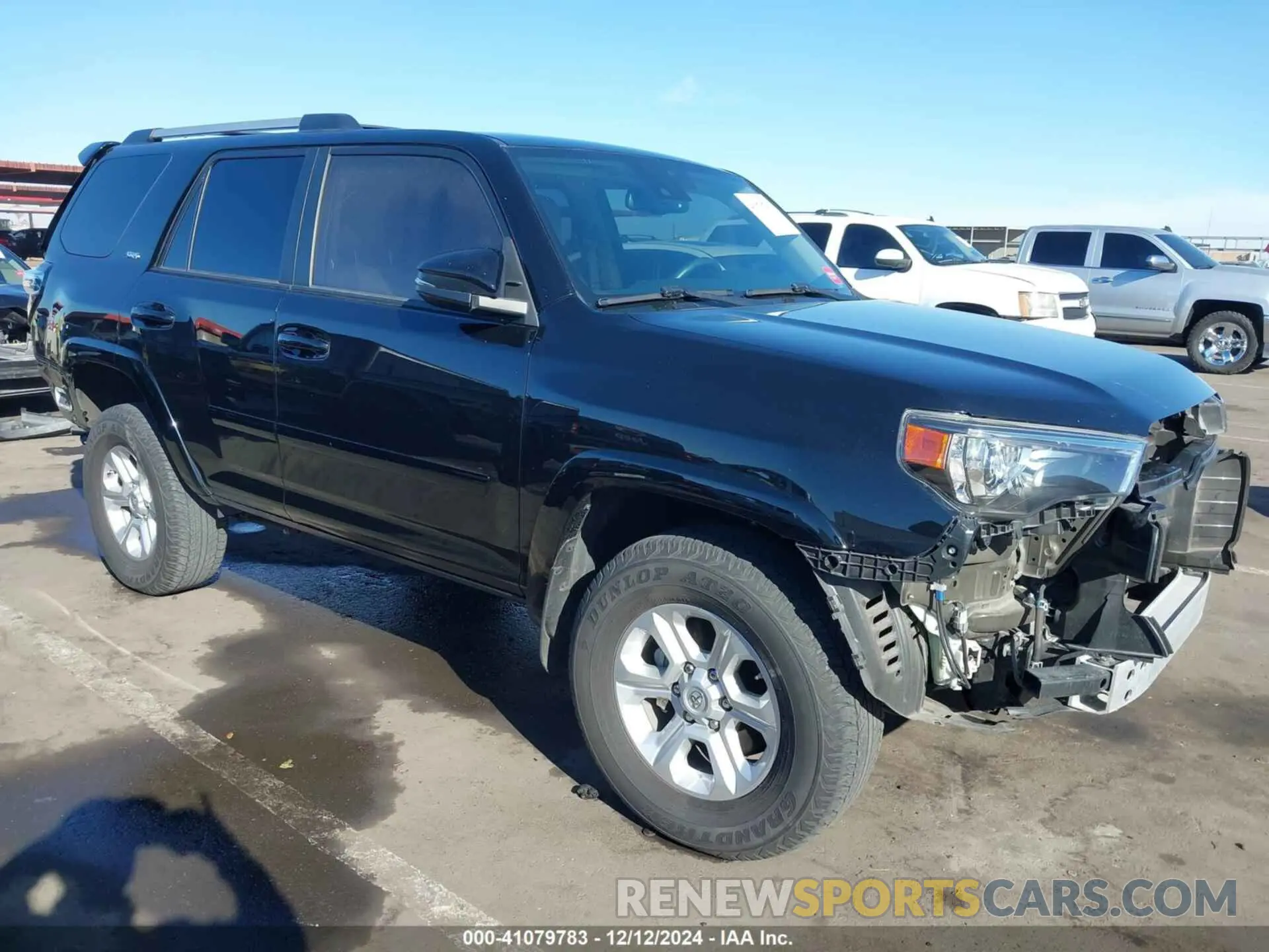 1 fotografías del automóvil dañado JTENU5JR1M5891330 TOYOTA 4RUNNER 2021