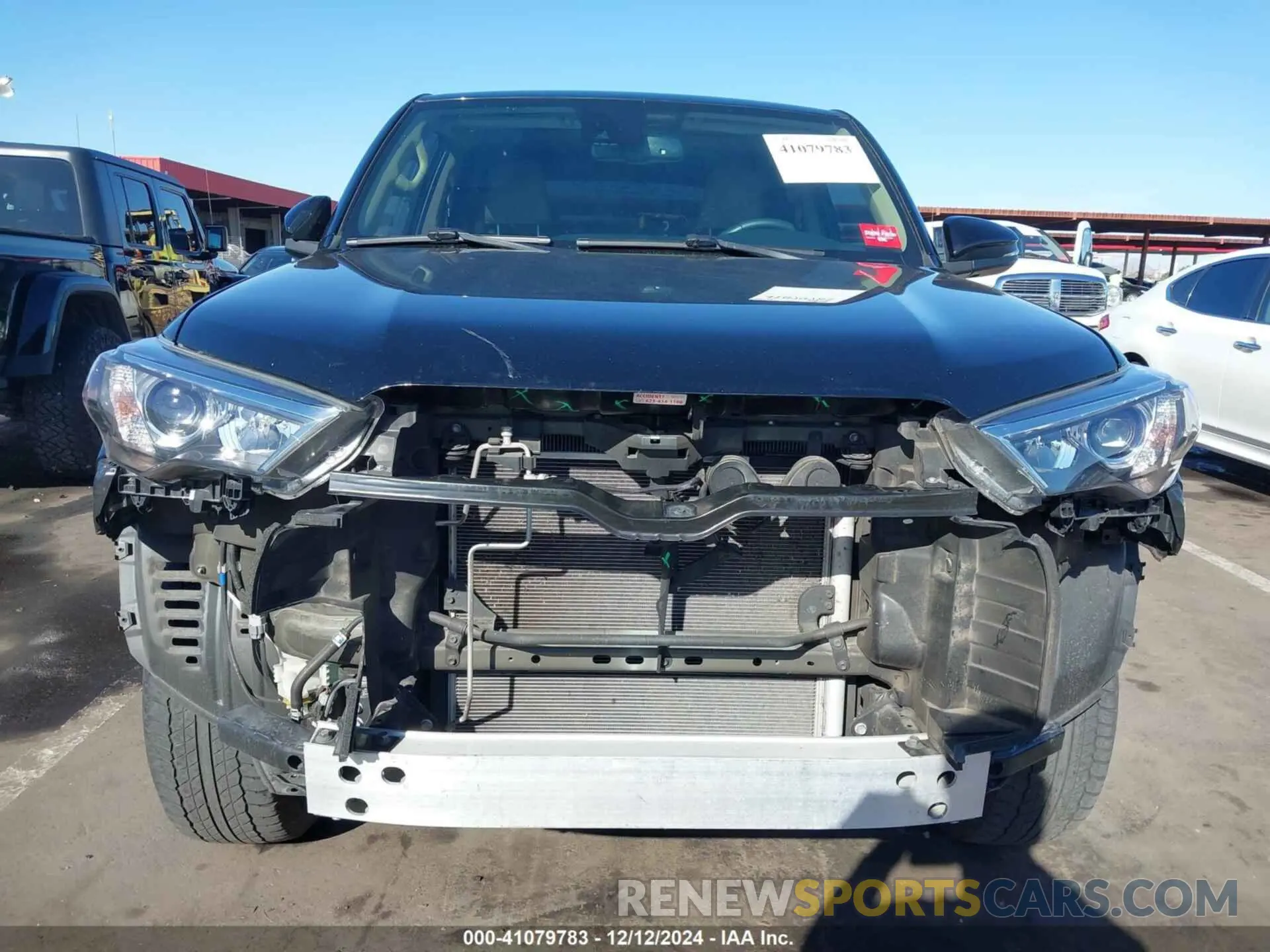 6 fotografías del automóvil dañado JTENU5JR1M5891330 TOYOTA 4RUNNER 2021