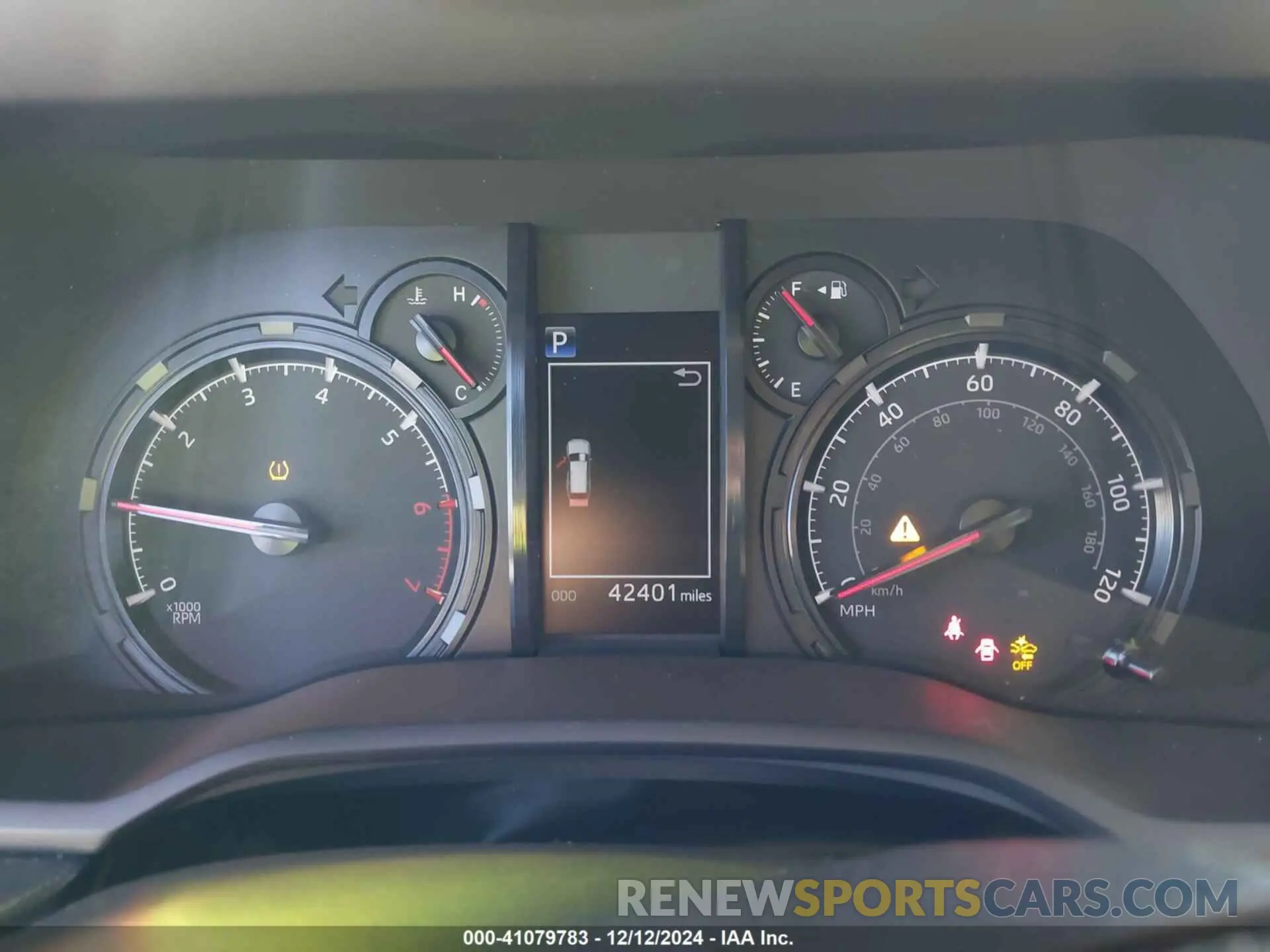 7 fotografías del automóvil dañado JTENU5JR1M5891330 TOYOTA 4RUNNER 2021