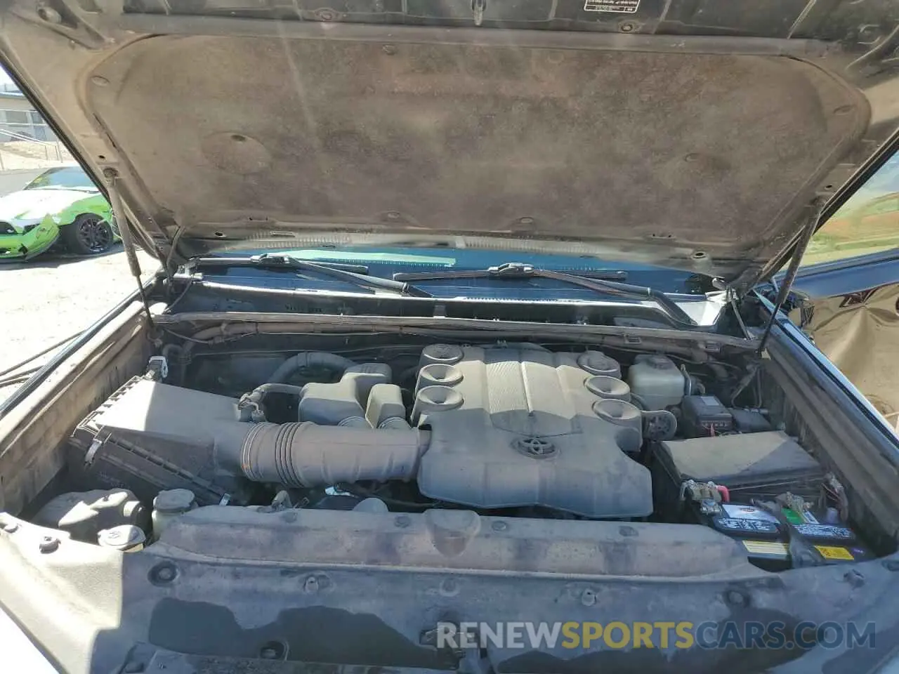 12 fotografías del automóvil dañado JTENU5JR1M5916033 TOYOTA 4RUNNER 2021