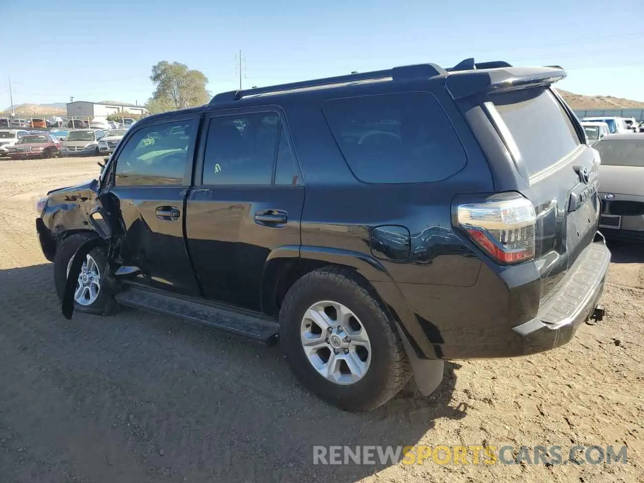 2 fotografías del automóvil dañado JTENU5JR1M5916033 TOYOTA 4RUNNER 2021