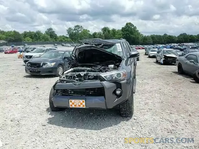 15 fotografías del automóvil dañado JTENU5JR2M5929292 TOYOTA 4RUNNER 2021