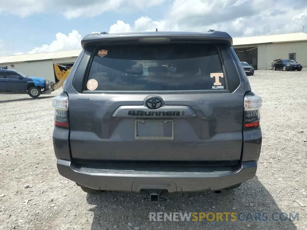 6 fotografías del automóvil dañado JTENU5JR2M5929292 TOYOTA 4RUNNER 2021