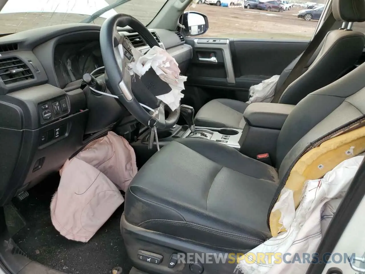 7 fotografías del automóvil dañado JTENU5JR4M5930654 TOYOTA 4RUNNER 2021