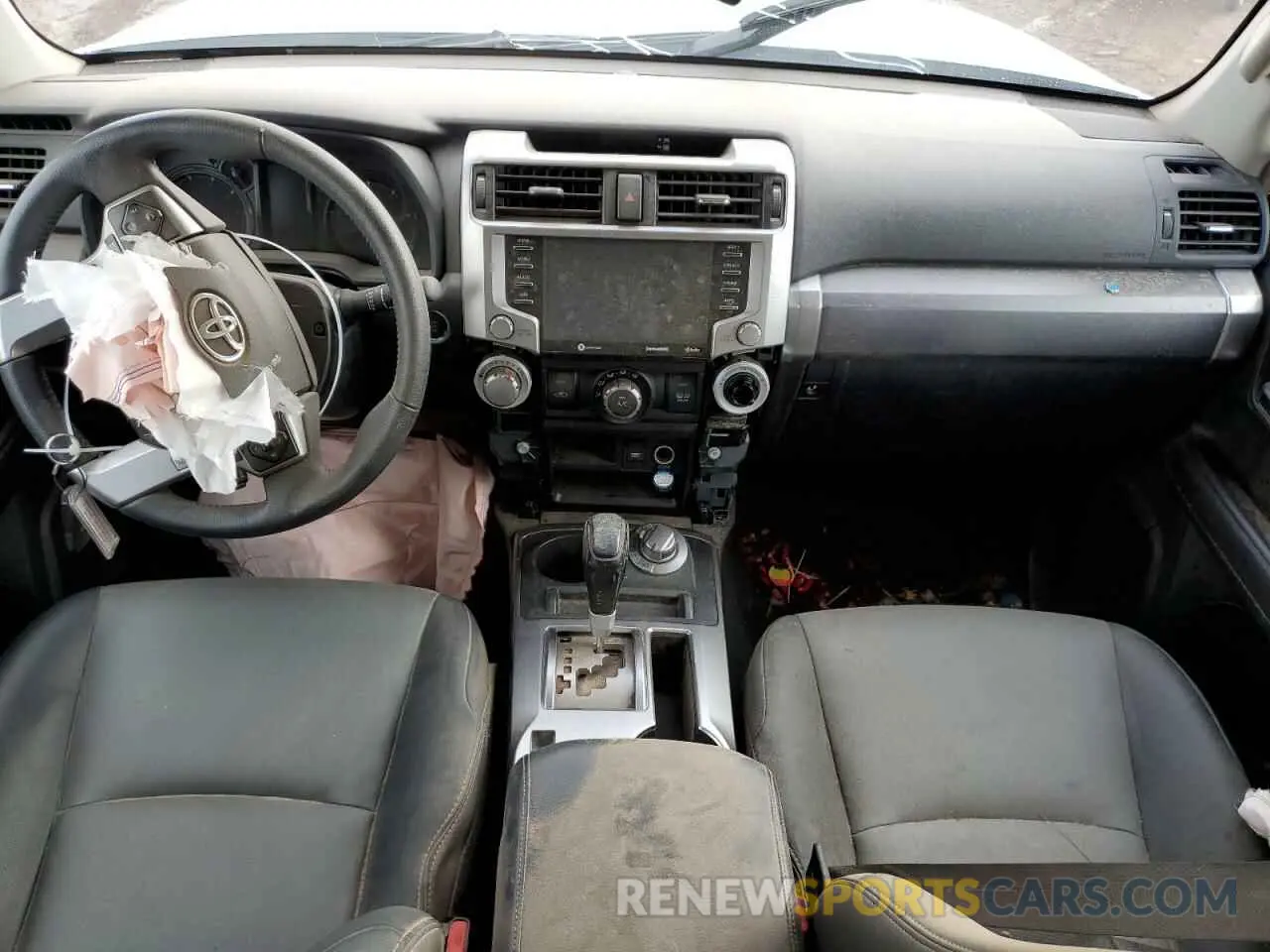 8 fotografías del automóvil dañado JTENU5JR4M5930654 TOYOTA 4RUNNER 2021