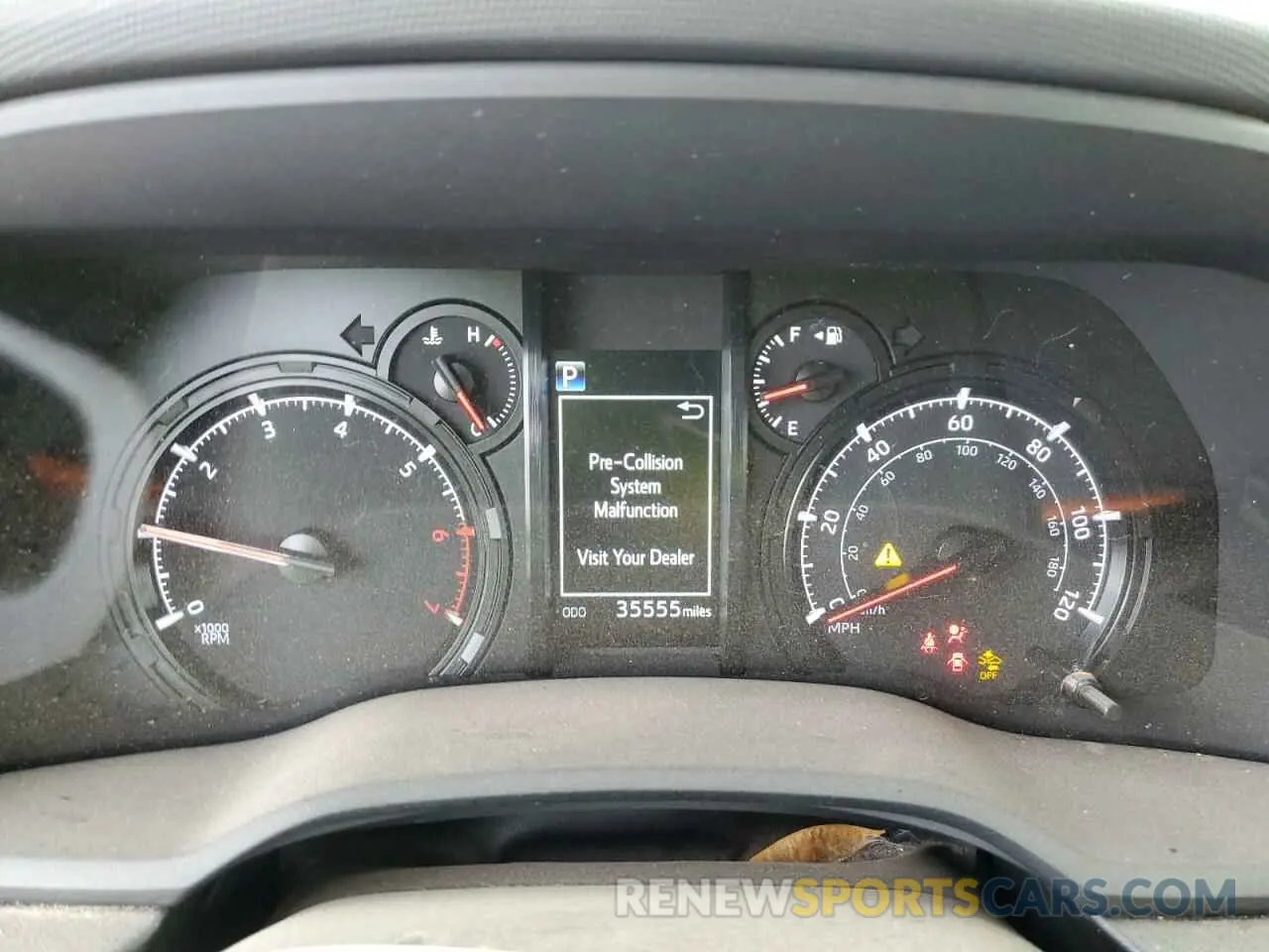 9 fotografías del automóvil dañado JTENU5JR4M5930654 TOYOTA 4RUNNER 2021