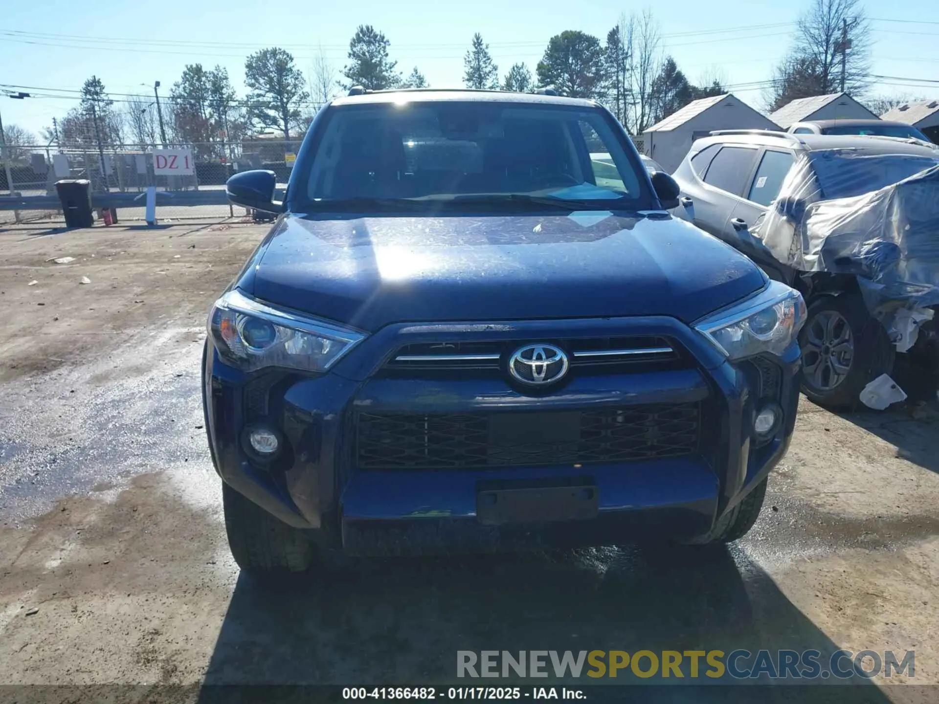6 fotografías del automóvil dañado JTENU5JR4M5968644 TOYOTA 4RUNNER 2021