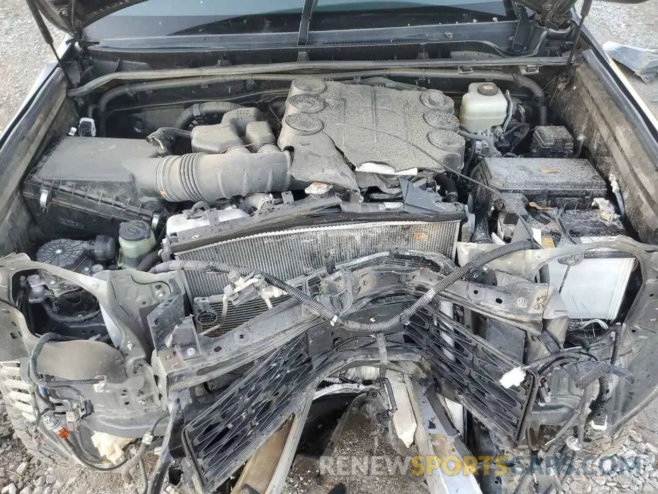 12 fotografías del automóvil dañado JTENU5JR5M5854703 TOYOTA 4RUNNER 2021