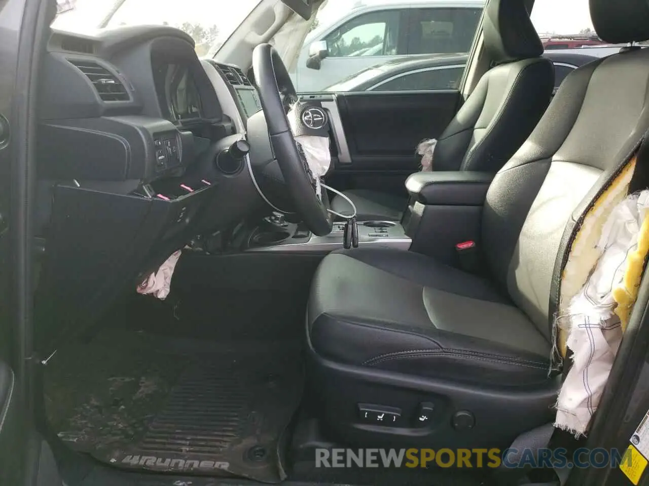 7 fotografías del automóvil dañado JTENU5JR5M5854703 TOYOTA 4RUNNER 2021