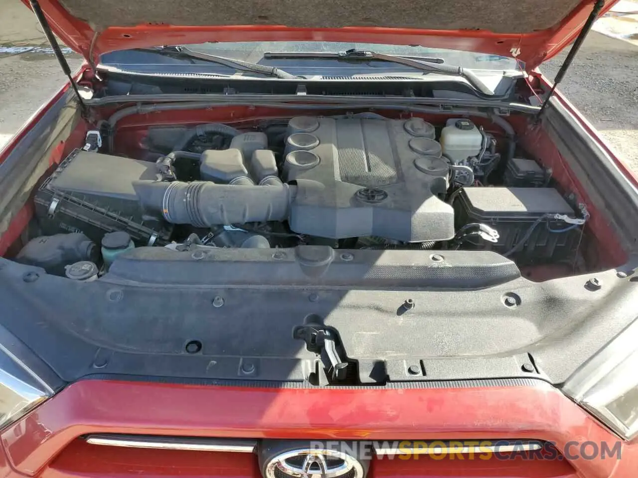 12 fotografías del automóvil dañado JTENU5JR5M5903821 TOYOTA 4RUNNER 2021