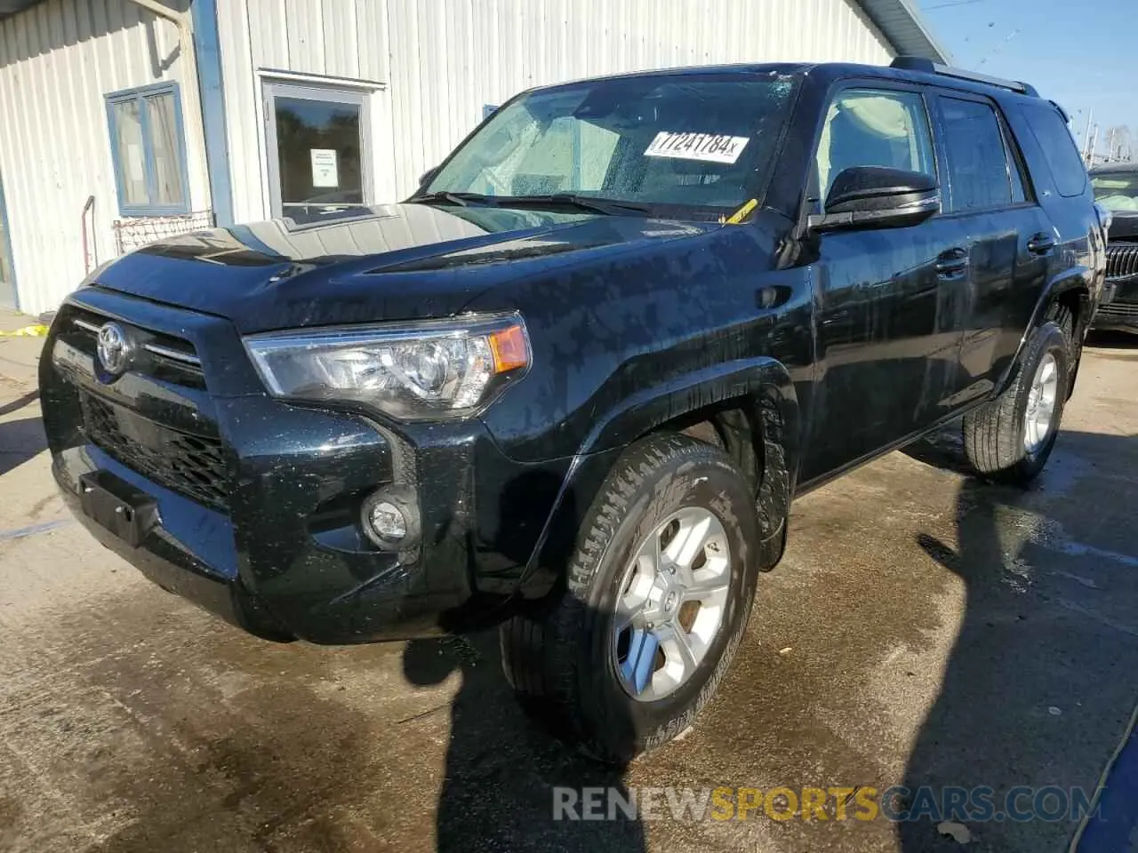 1 fotografías del automóvil dañado JTENU5JR5M5910526 TOYOTA 4RUNNER 2021