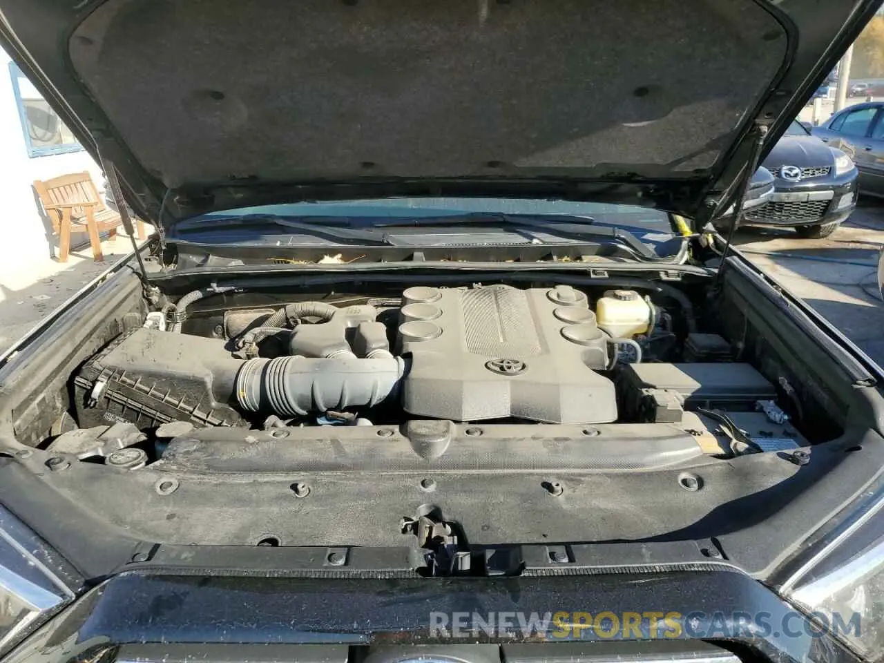 12 fotografías del automóvil dañado JTENU5JR5M5910526 TOYOTA 4RUNNER 2021