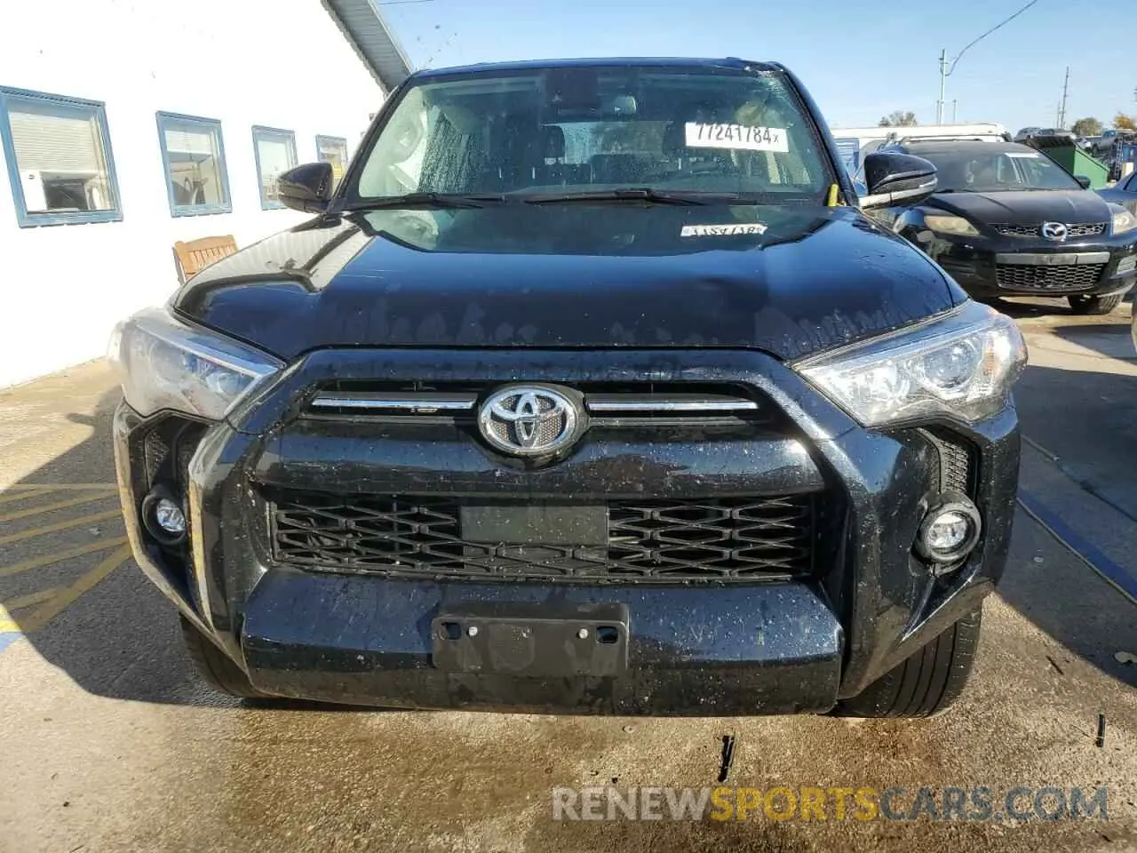 5 fotografías del automóvil dañado JTENU5JR5M5910526 TOYOTA 4RUNNER 2021