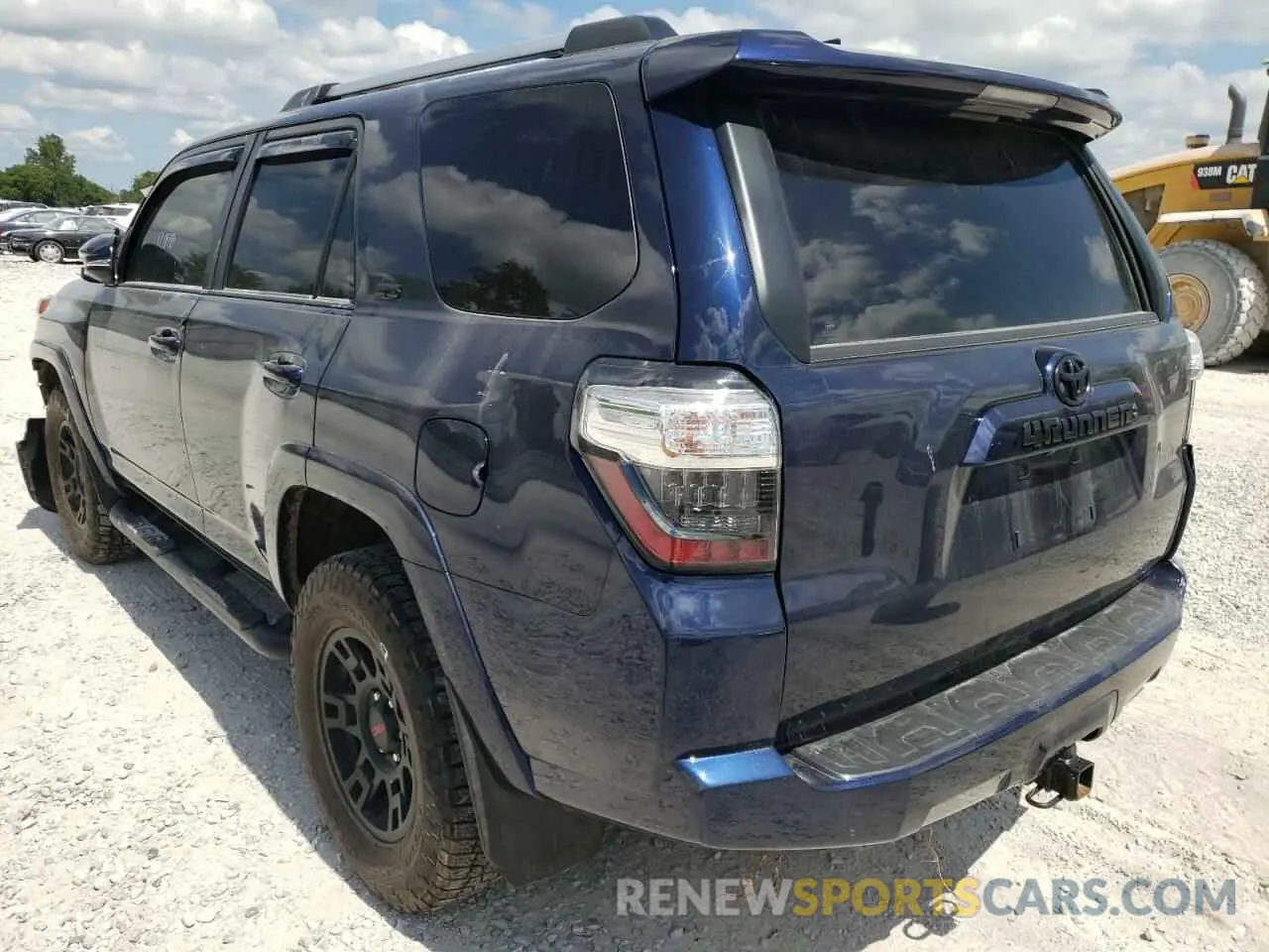 3 fotografías del automóvil dañado JTENU5JR5M5937404 TOYOTA 4RUNNER 2021