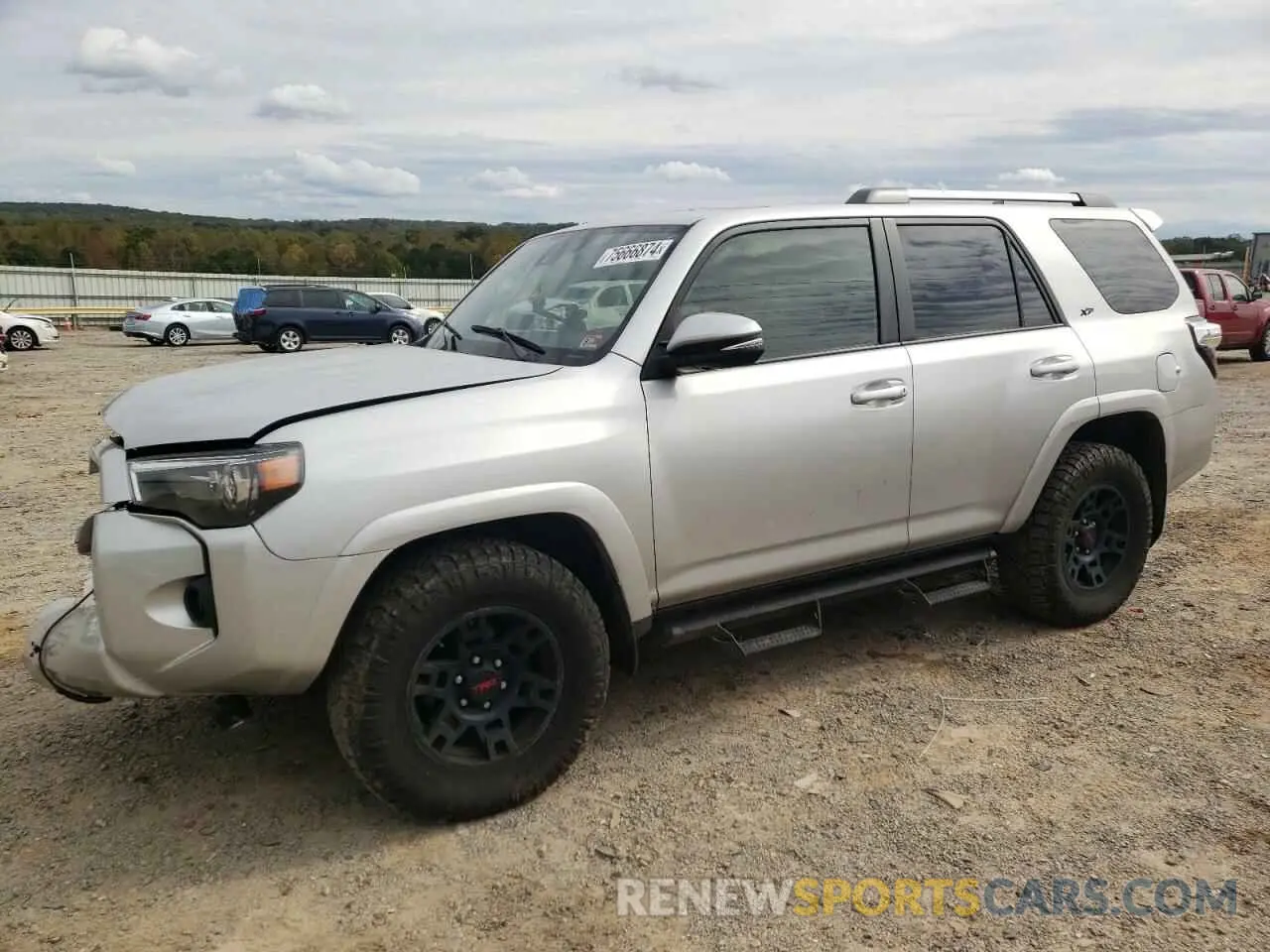 1 fotografías del automóvil dañado JTENU5JR5M5959757 TOYOTA 4RUNNER 2021