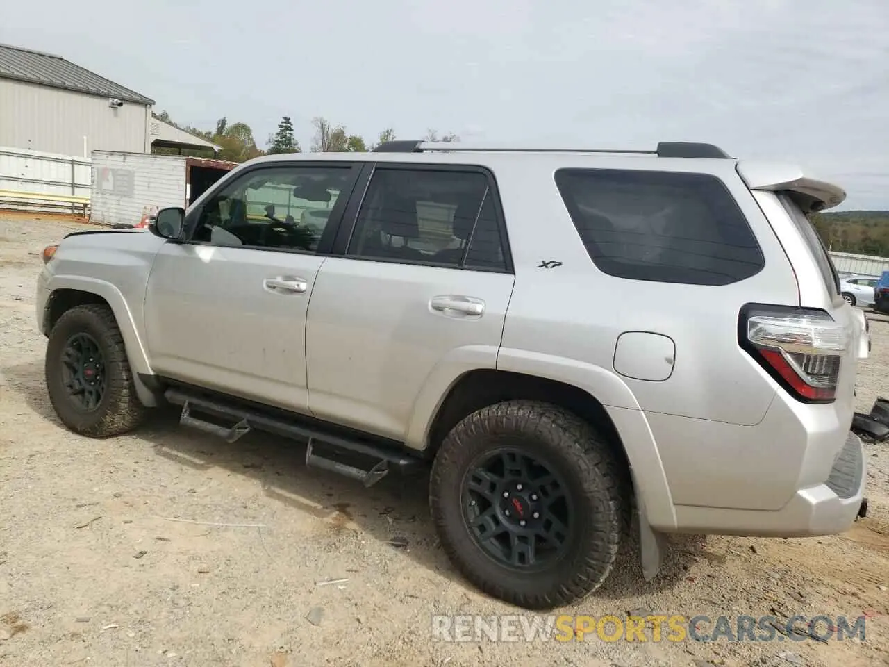 2 fotografías del automóvil dañado JTENU5JR5M5959757 TOYOTA 4RUNNER 2021