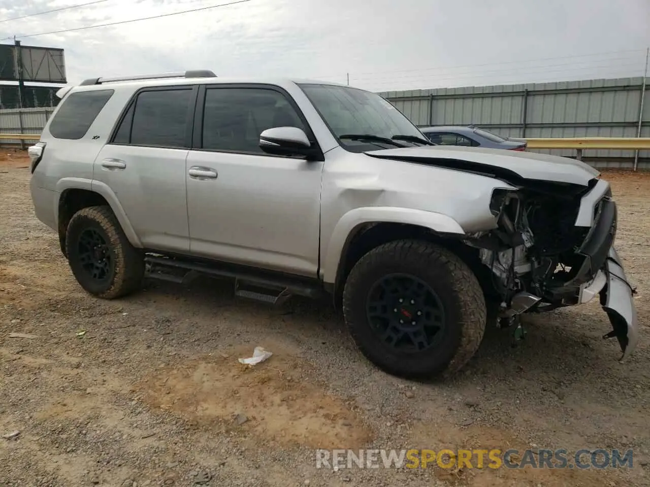 4 fotografías del automóvil dañado JTENU5JR5M5959757 TOYOTA 4RUNNER 2021