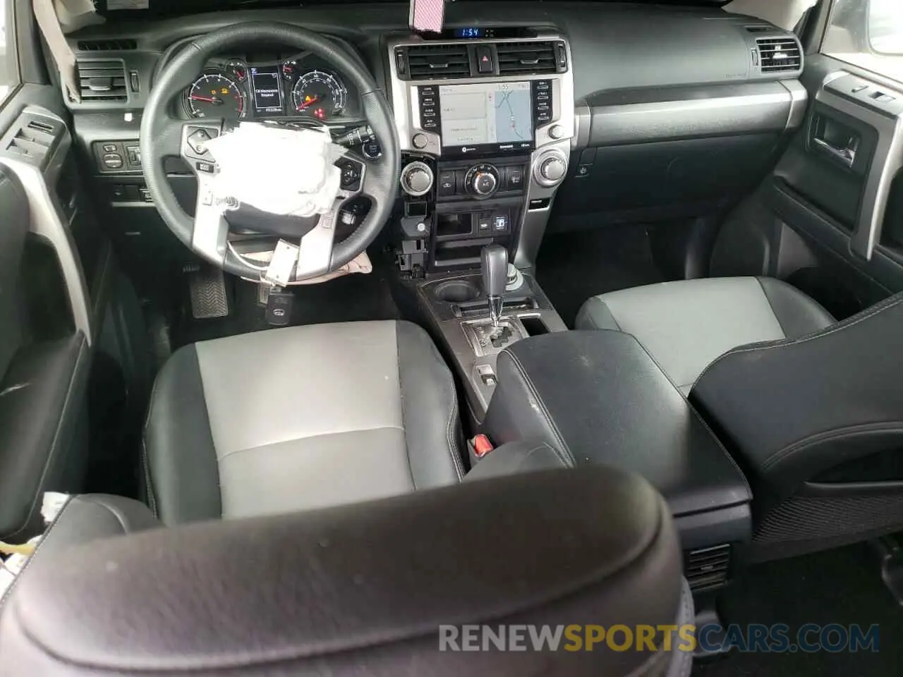 8 fotografías del automóvil dañado JTENU5JR5M5959757 TOYOTA 4RUNNER 2021