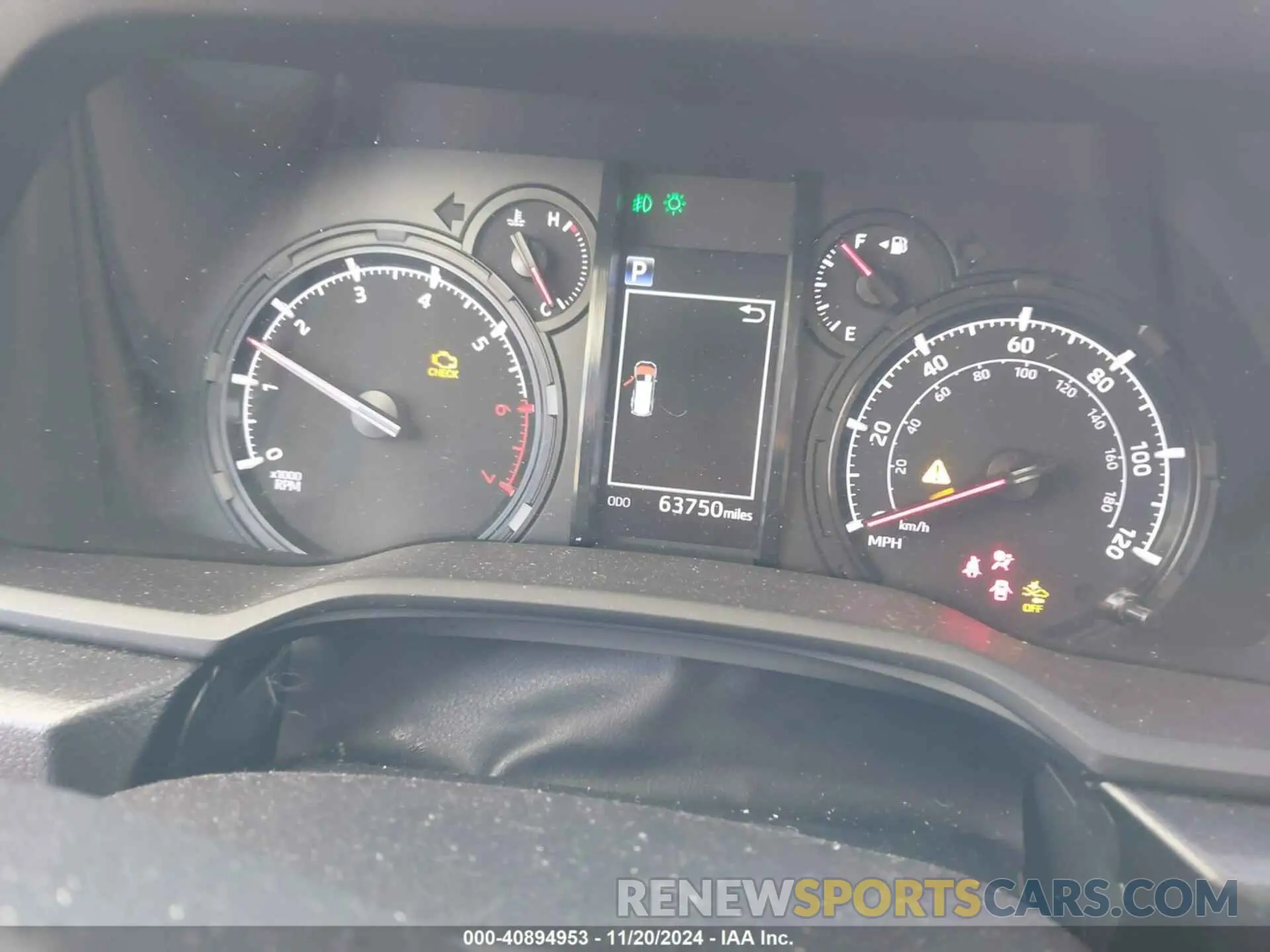 7 fotografías del automóvil dañado JTENU5JR6M5901494 TOYOTA 4RUNNER 2021