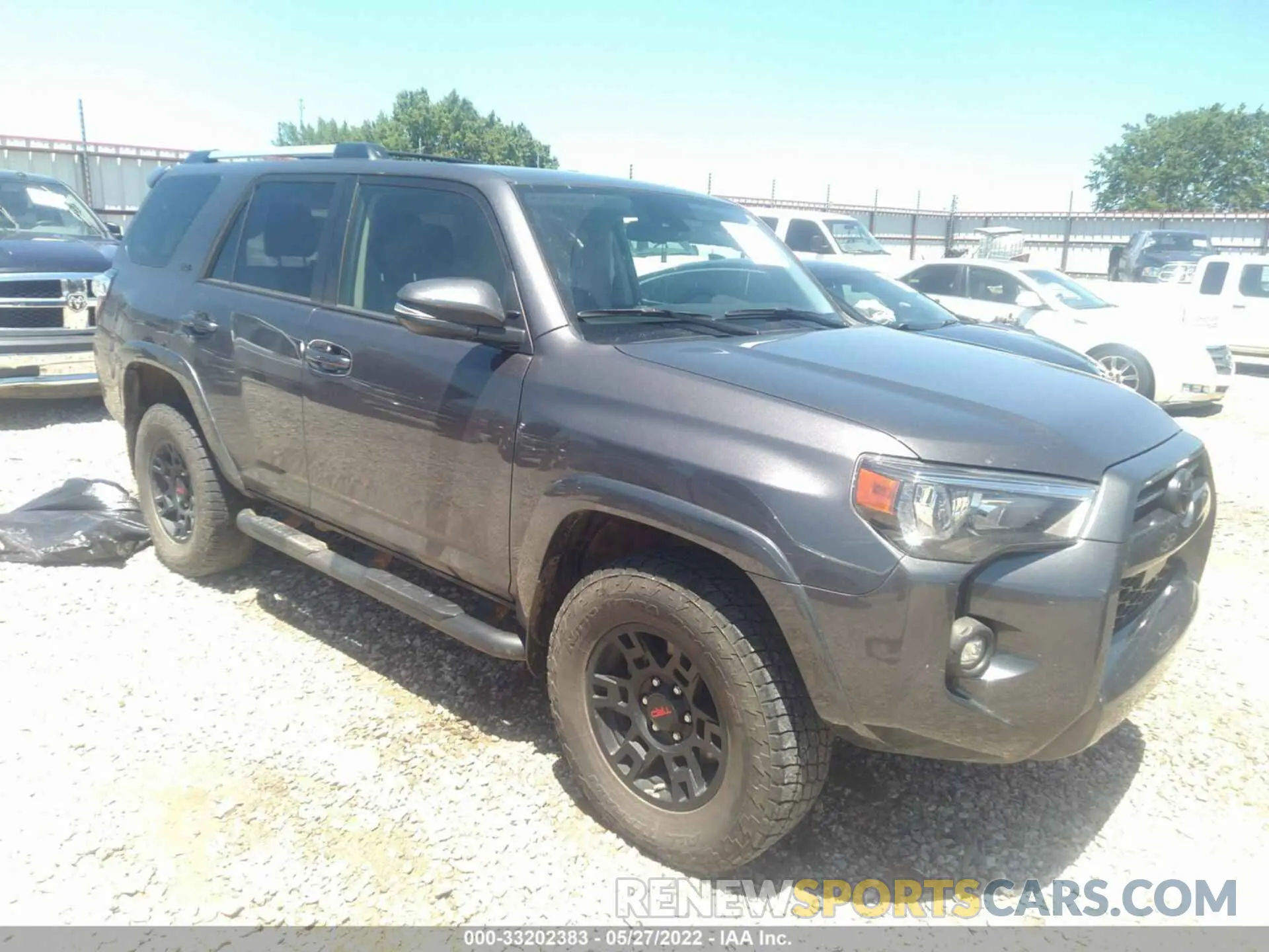 1 fotografías del automóvil dañado JTENU5JR6M5931739 TOYOTA 4RUNNER 2021