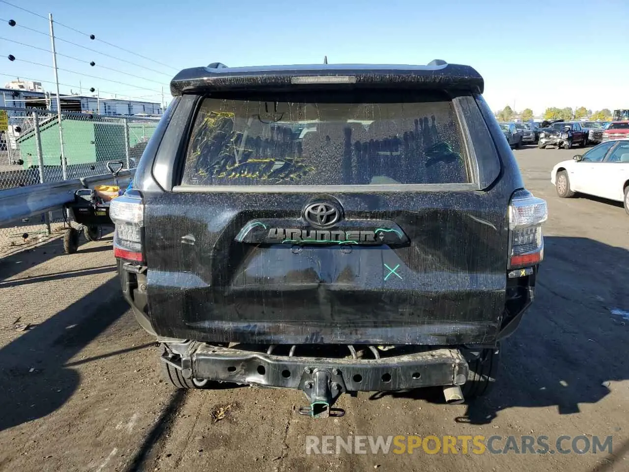6 fotografías del automóvil dañado JTENU5JR7M5861233 TOYOTA 4RUNNER 2021