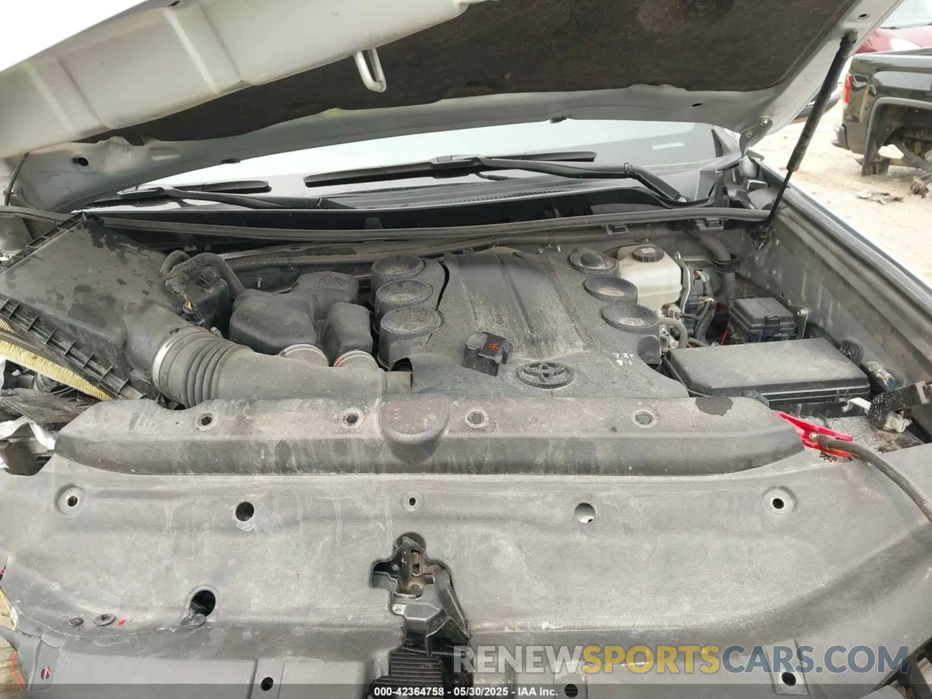 10 fotografías del automóvil dañado JTENU5JR7M5941650 TOYOTA 4RUNNER 2021