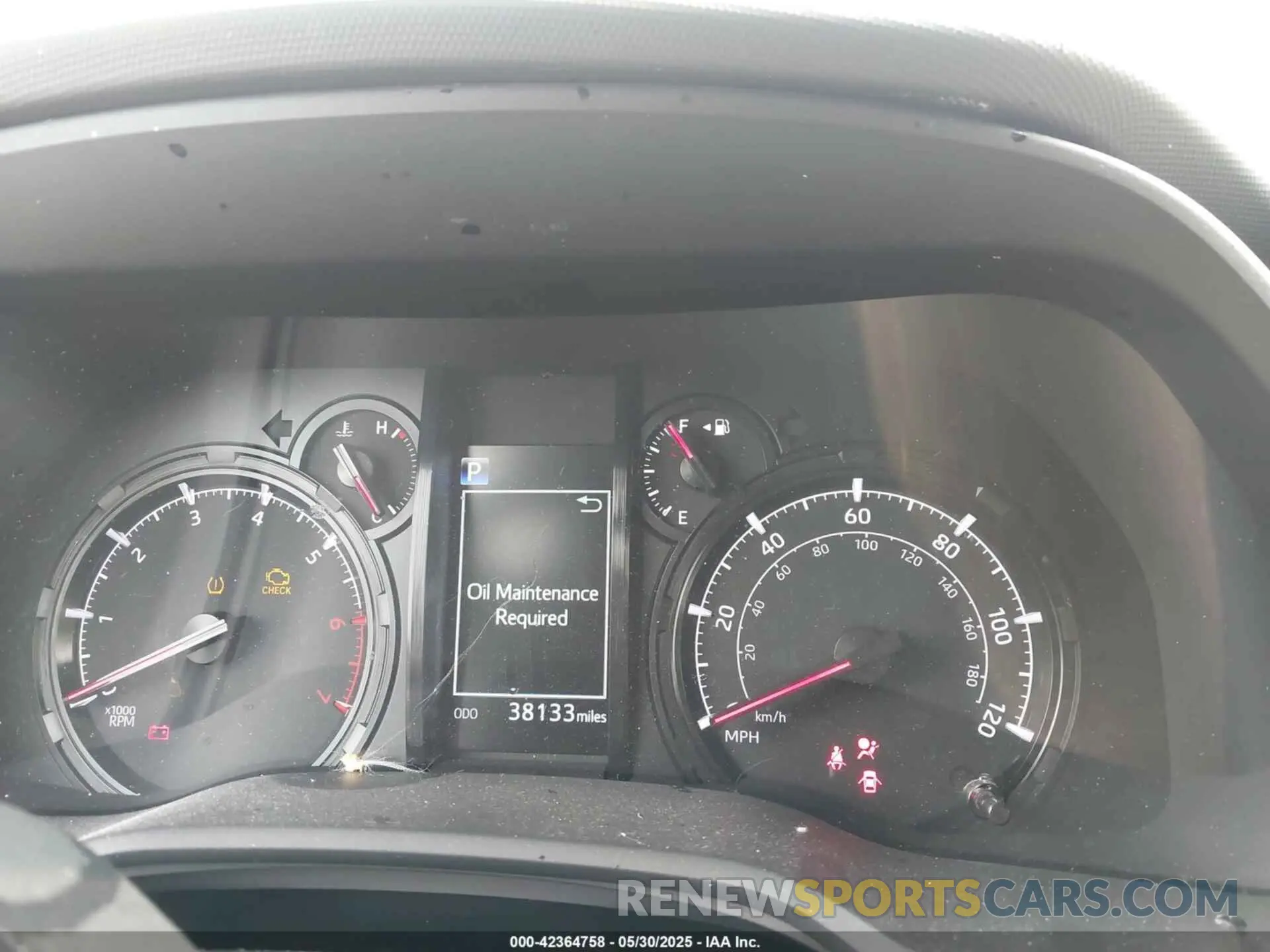 7 fotografías del automóvil dañado JTENU5JR7M5941650 TOYOTA 4RUNNER 2021