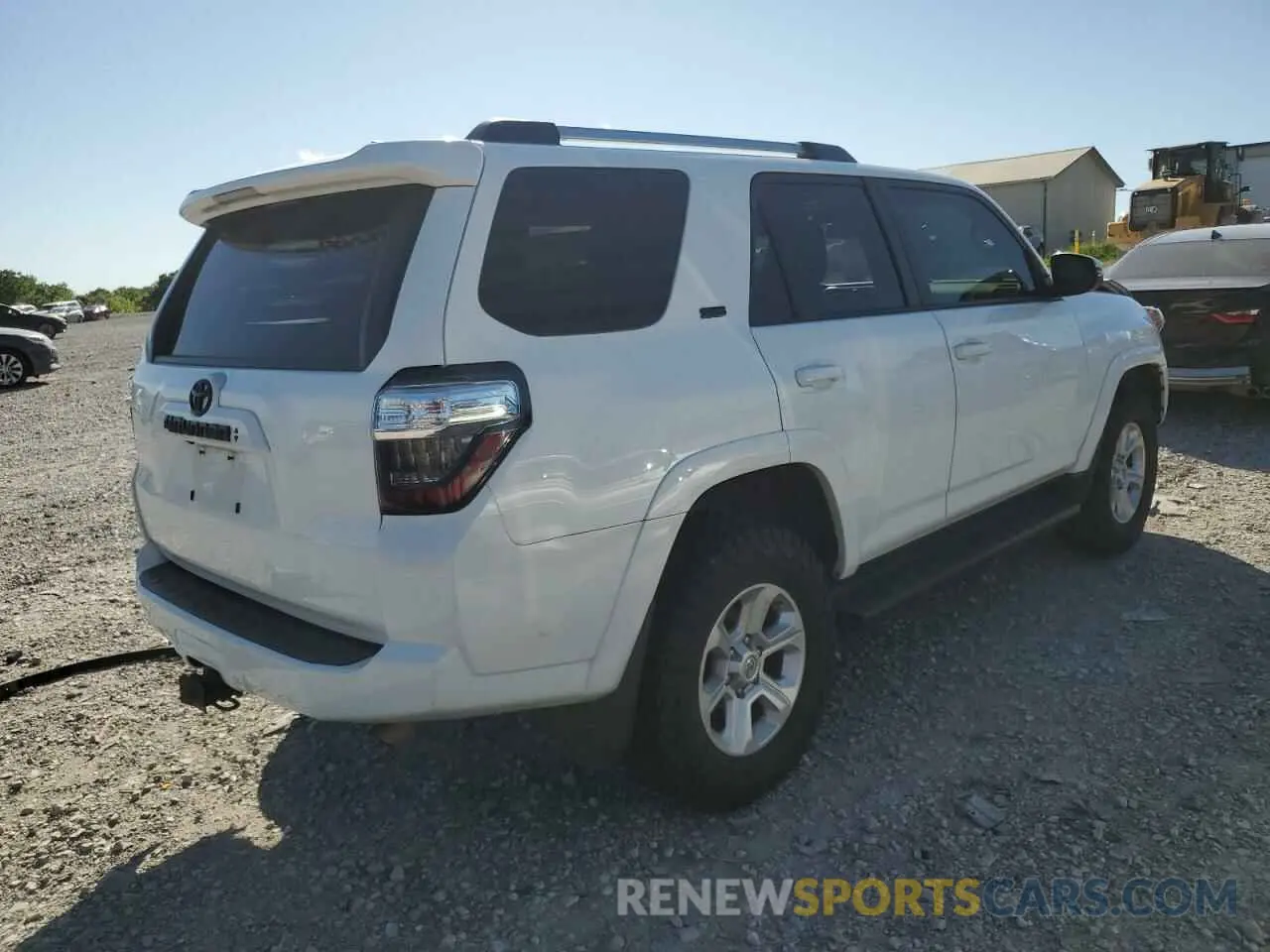 3 fotografías del automóvil dañado JTENU5JR8M5936098 TOYOTA 4RUNNER 2021