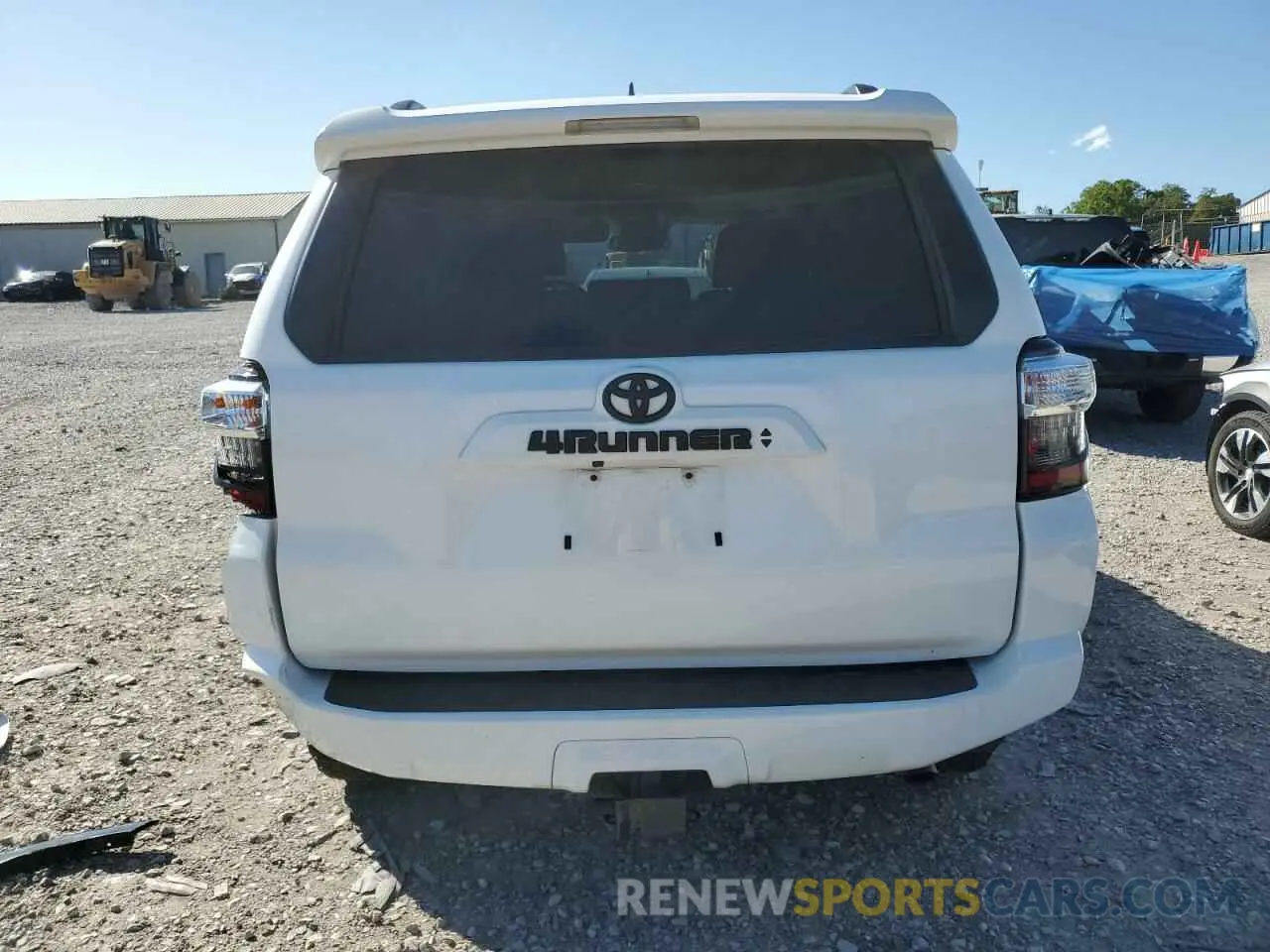6 fotografías del automóvil dañado JTENU5JR8M5936098 TOYOTA 4RUNNER 2021
