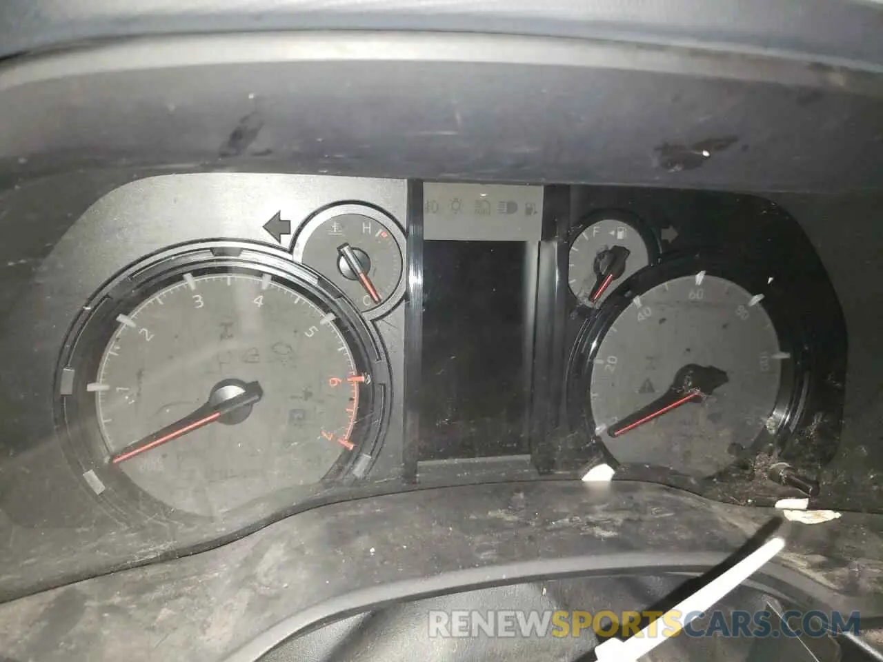 9 fotografías del automóvil dañado JTENU5JRXM5887180 TOYOTA 4RUNNER 2021
