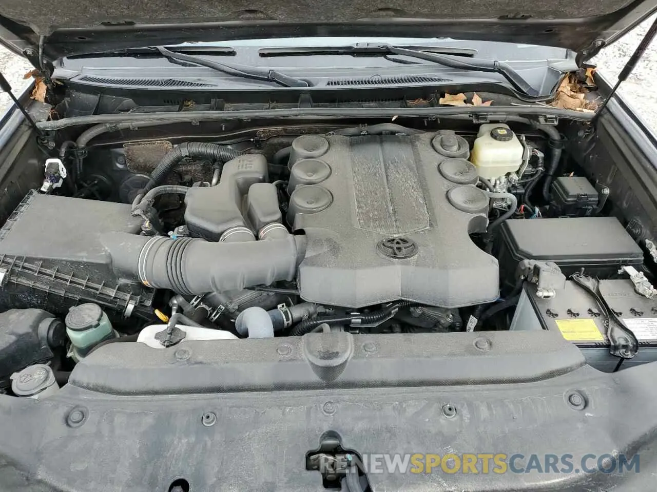 11 fotografías del automóvil dañado JTEPU5JR0M5928702 TOYOTA 4RUNNER 2021