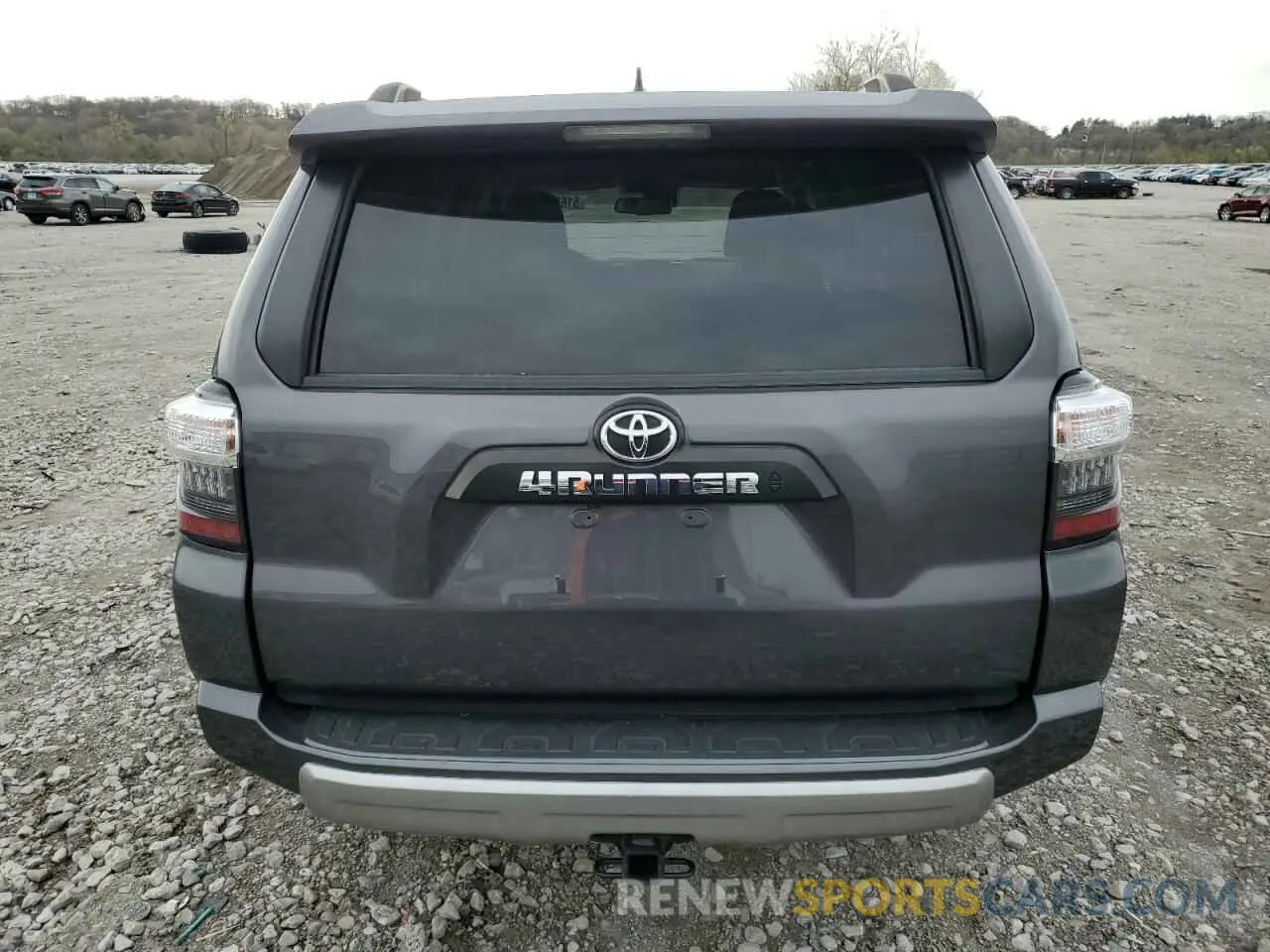 6 fotografías del automóvil dañado JTEPU5JR0M5928702 TOYOTA 4RUNNER 2021