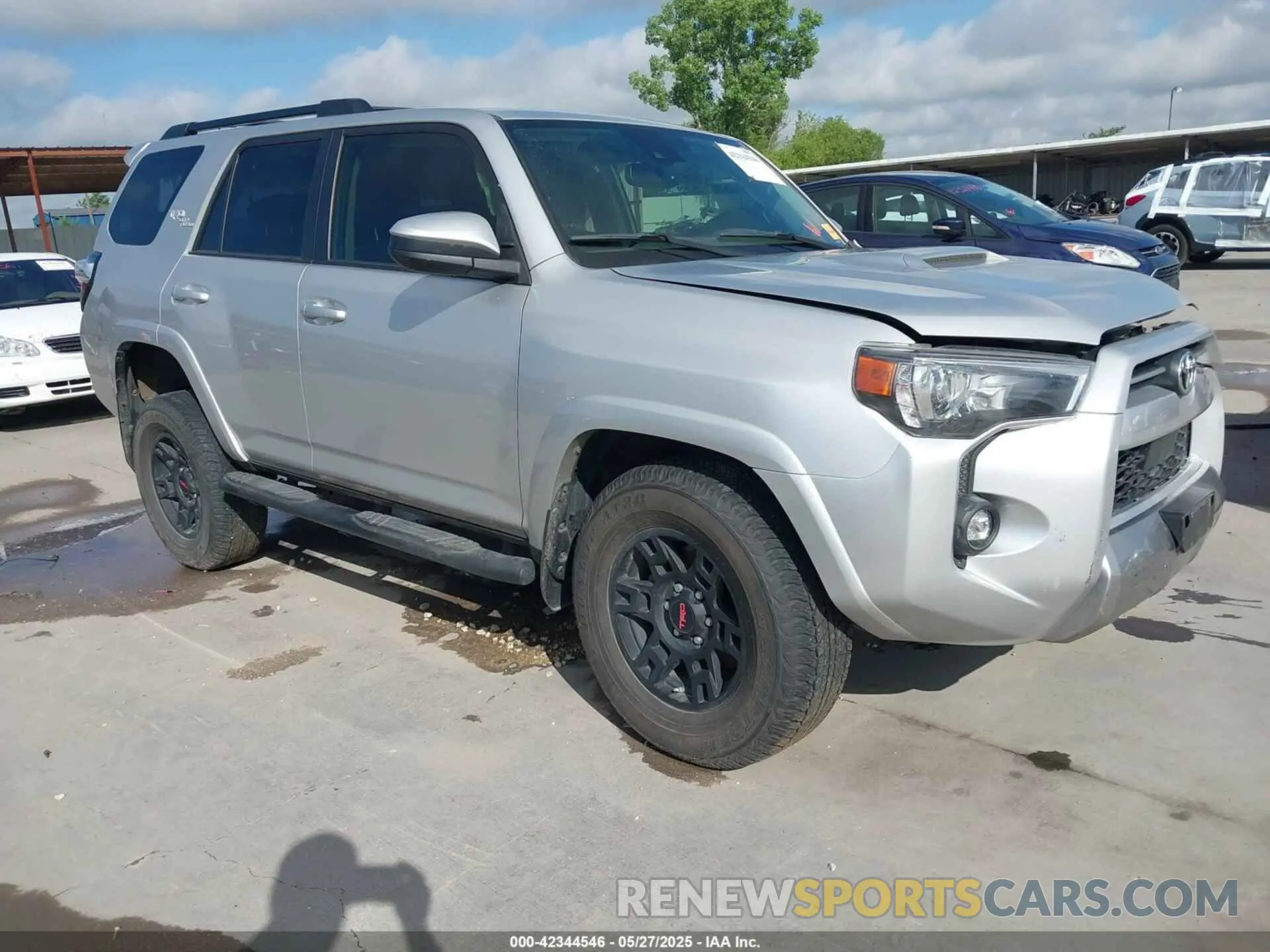 1 fotografías del automóvil dañado JTEPU5JR2M5889613 TOYOTA 4RUNNER 2021