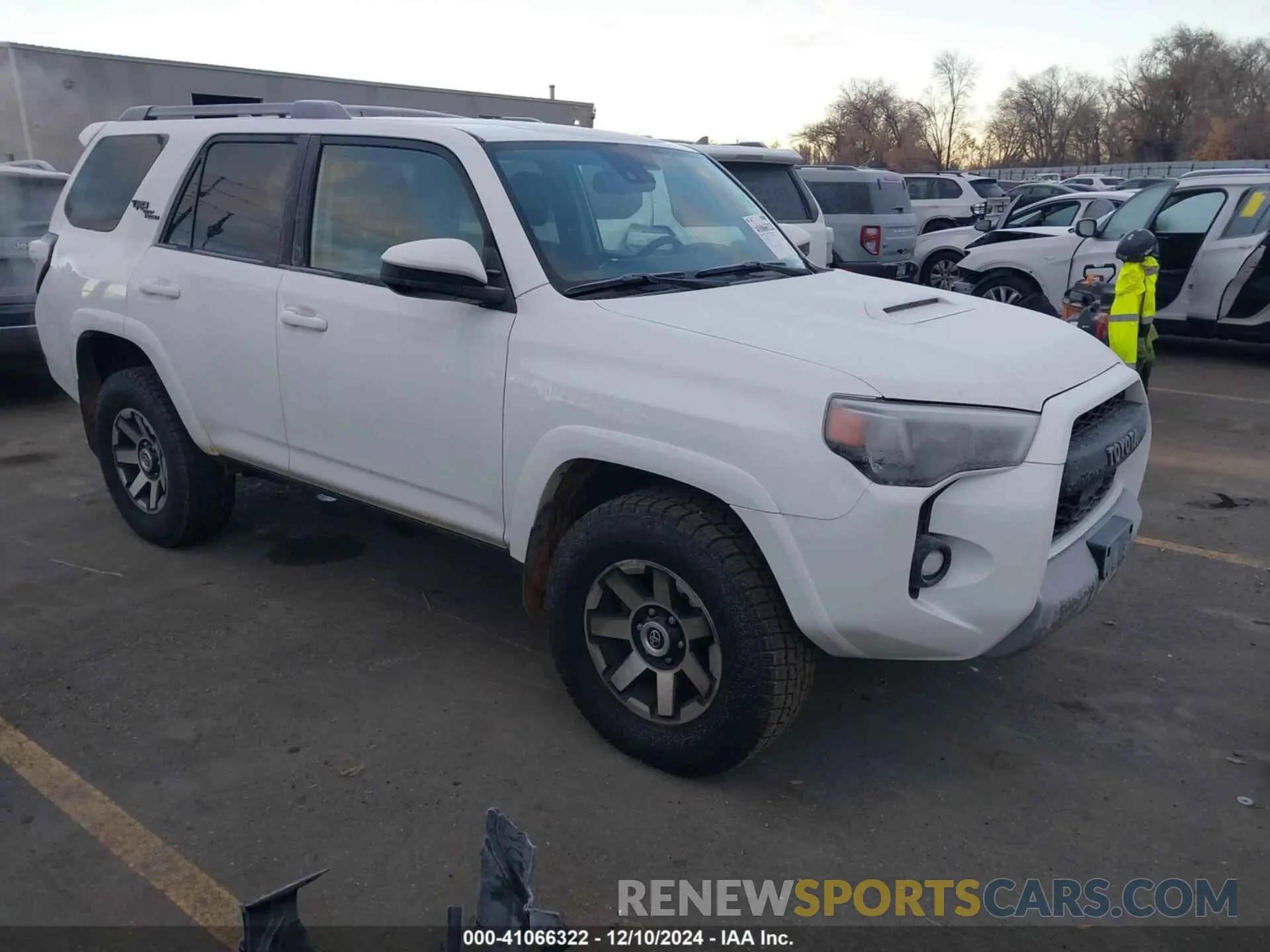 1 fotografías del automóvil dañado JTEPU5JR3M5918035 TOYOTA 4RUNNER 2021